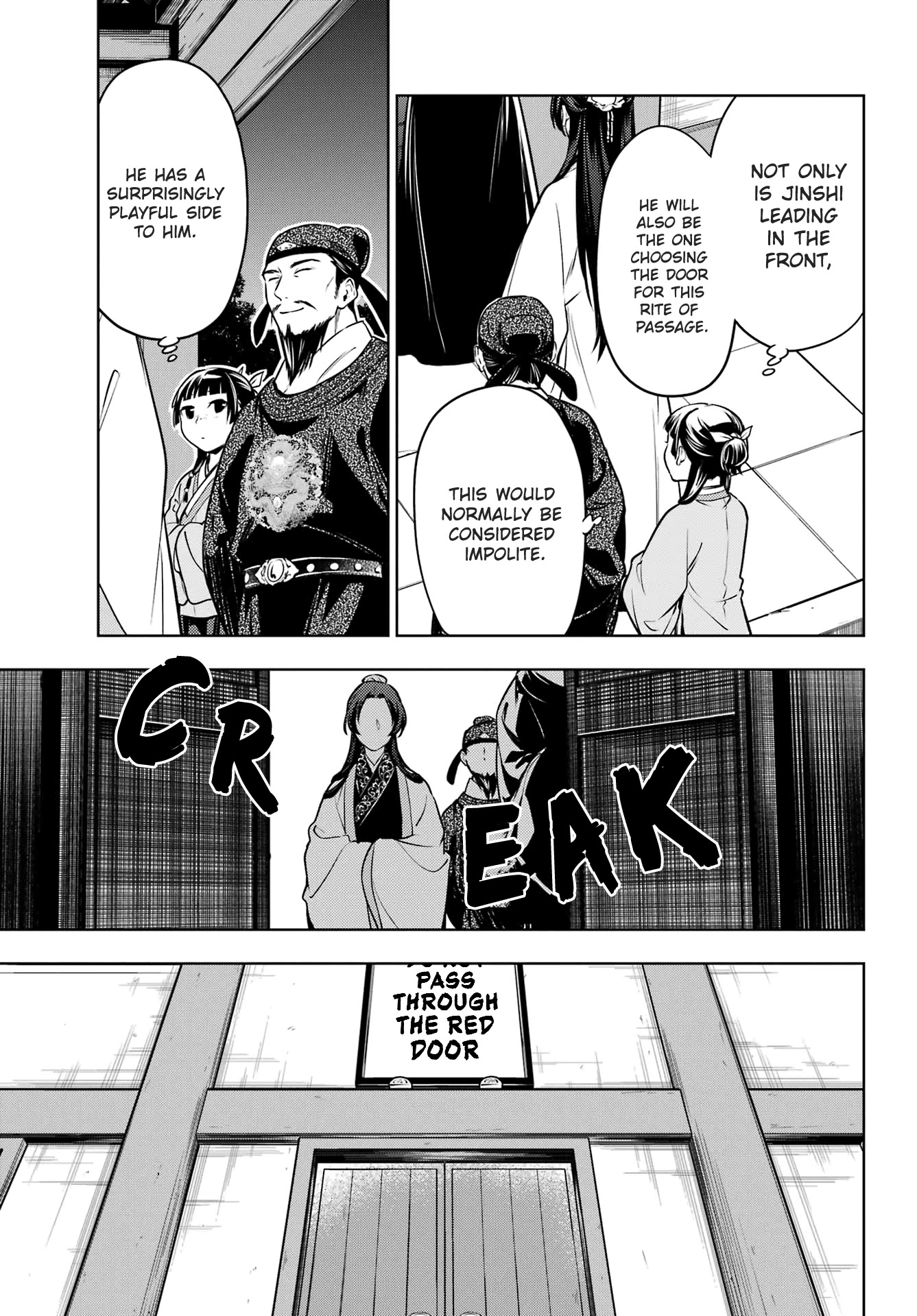 Kusuriya no Hitorigoto Chapter 54 page 5 - Chapter 54: The Shrine of Choosing (Part 2)
