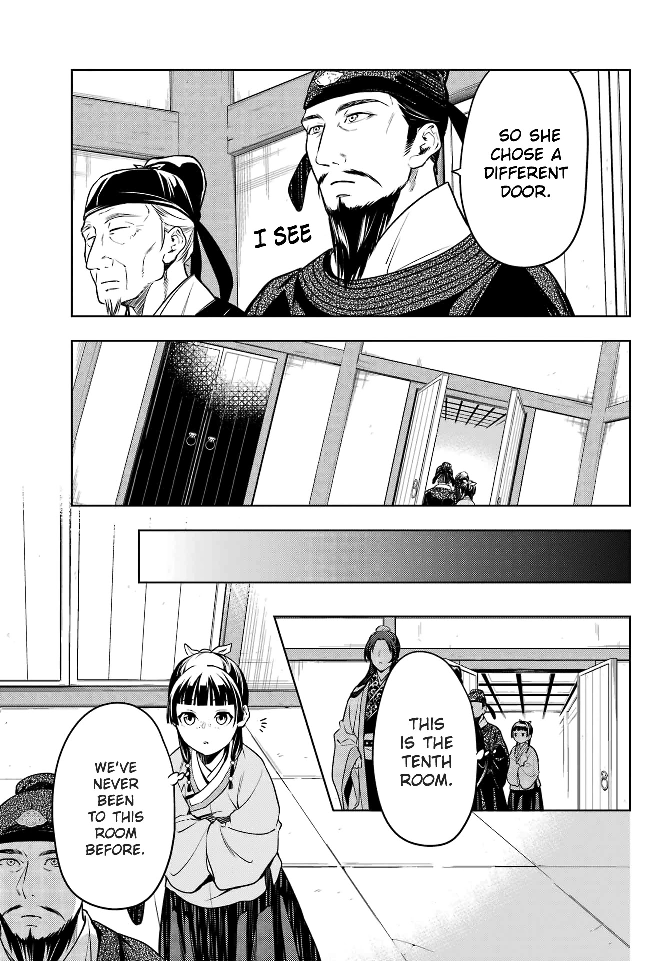 Kusuriya no Hitorigoto Chapter 54 page 7 - Chapter 54: The Shrine of Choosing (Part 2)