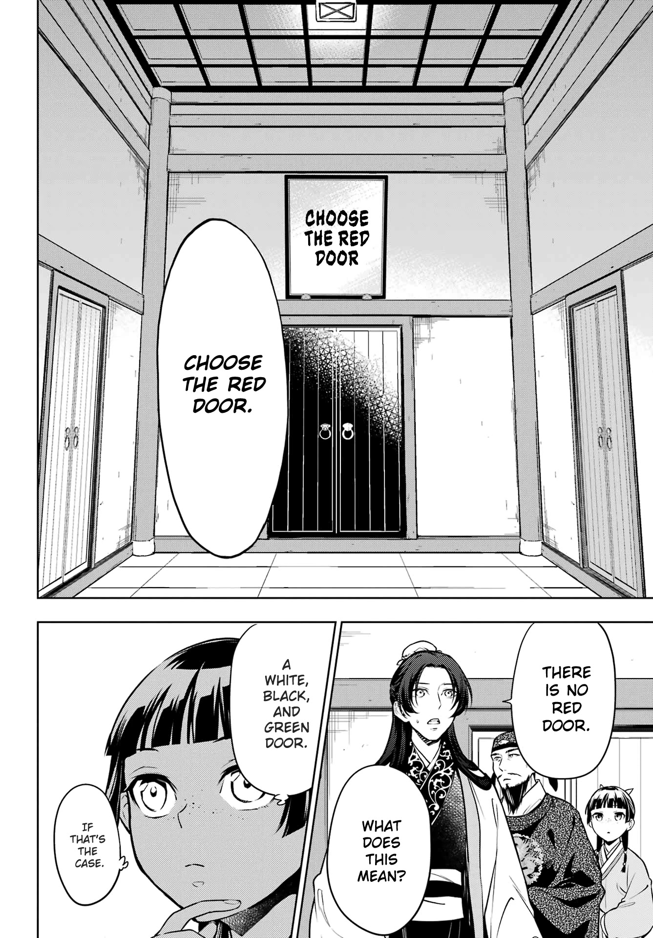 Kusuriya no Hitorigoto Chapter 54 page 8 - Chapter 54: The Shrine of Choosing (Part 2)