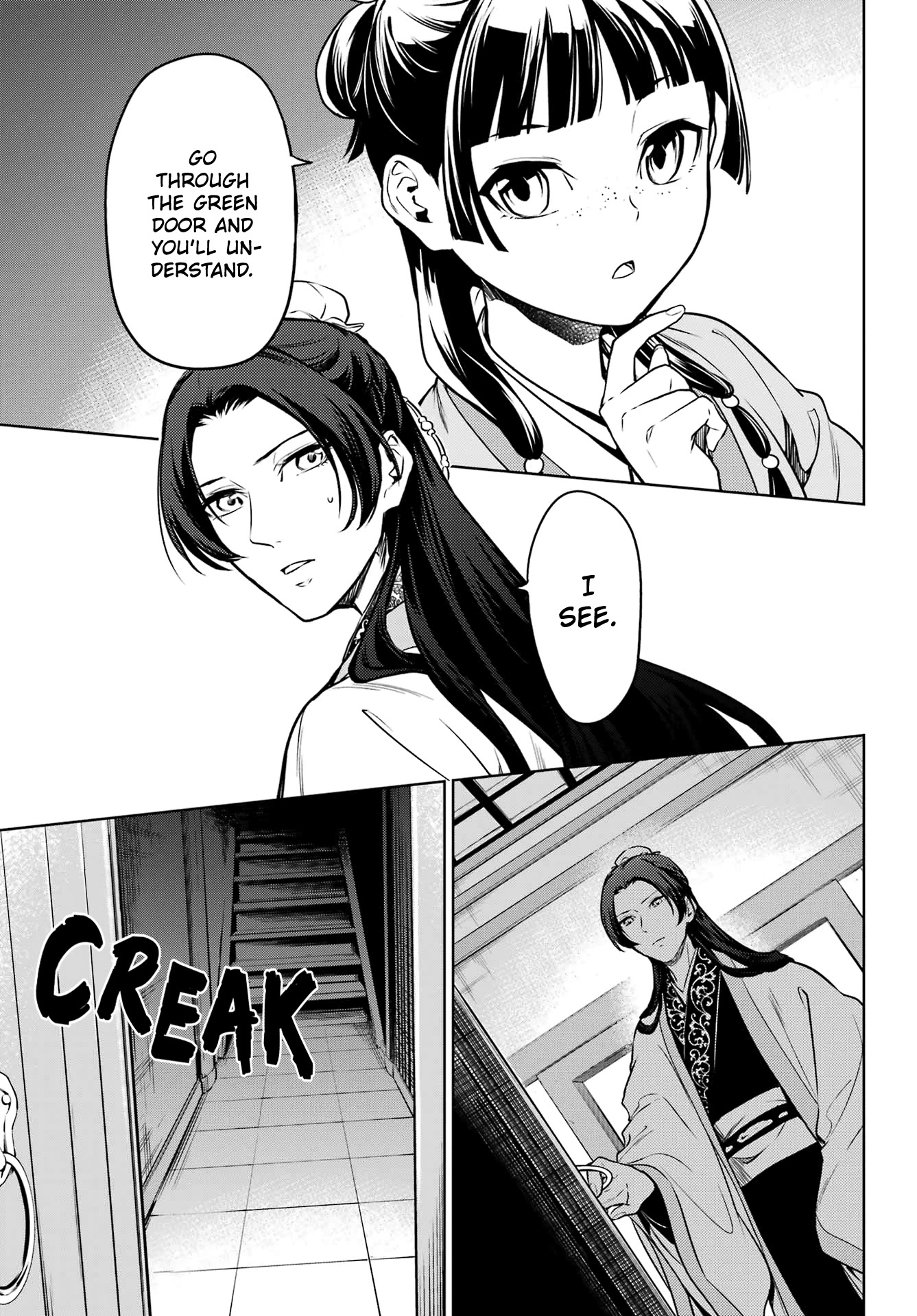Kusuriya no Hitorigoto Chapter 54 page 9 - Chapter 54: The Shrine of Choosing (Part 2)