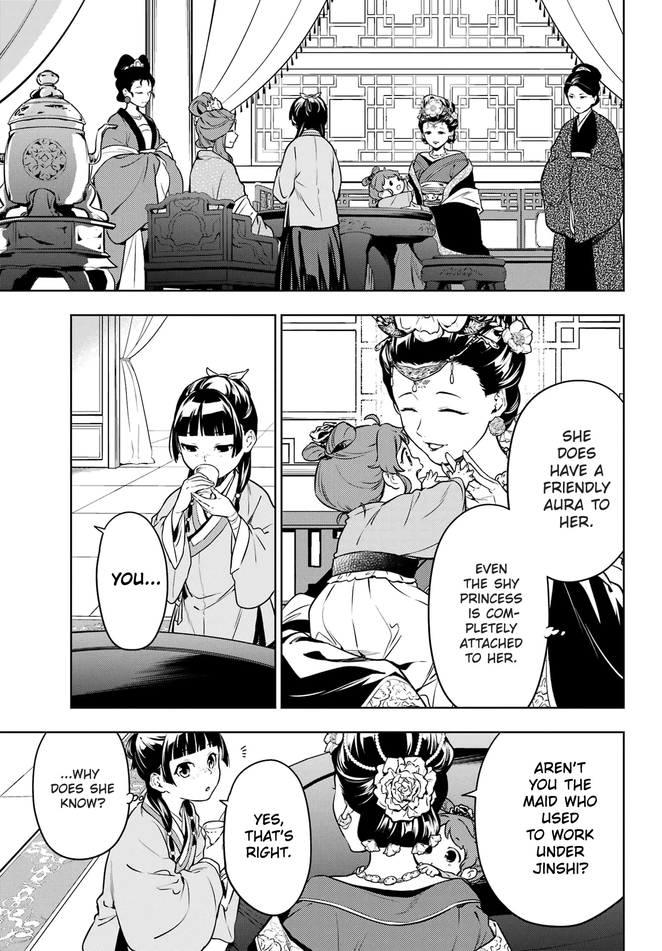 Kusuriya no Hitorigoto Chapter 55.2 page 13 - Chapter 55.2: Empress Dowager (Part 2)
