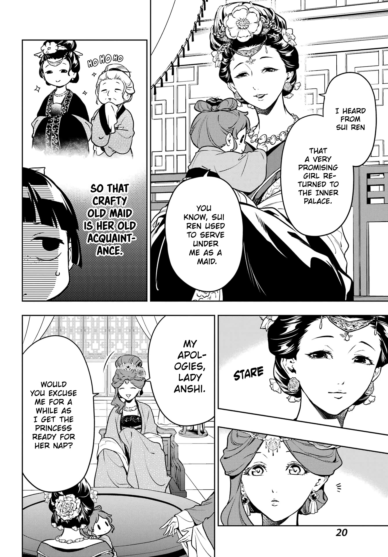 Kusuriya no Hitorigoto Chapter 55.2 page 14 - Chapter 55.2: Empress Dowager (Part 2)