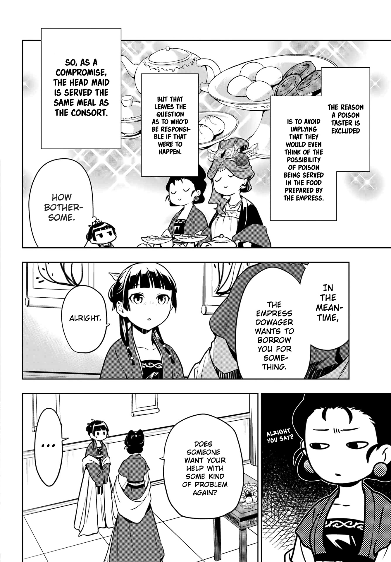 Kusuriya no Hitorigoto Chapter 55.2 page 26 - Chapter 55.2: Empress Dowager (Part 2)