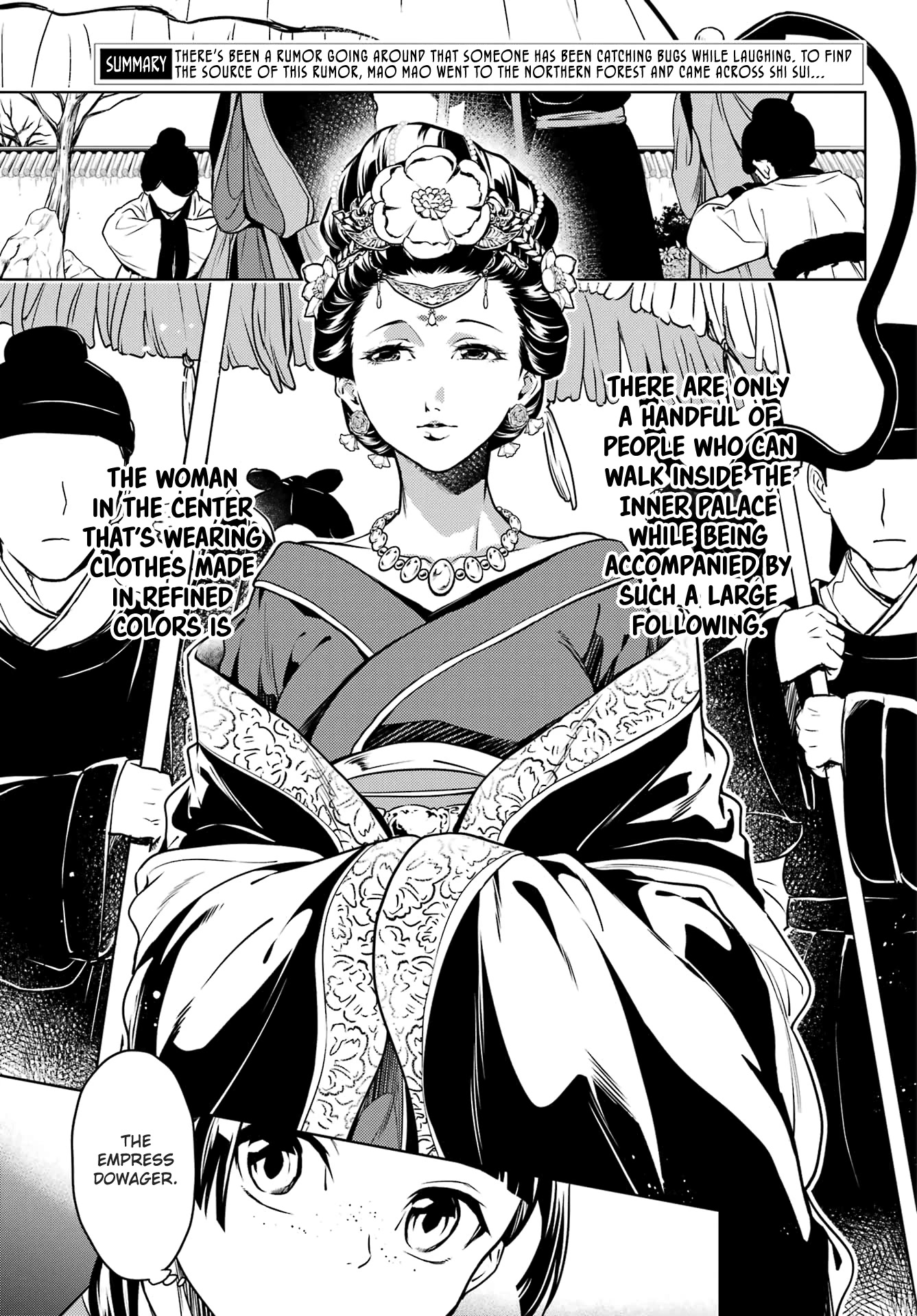 Kusuriya no Hitorigoto Chapter 55.2 page 5 - Chapter 55.2: Empress Dowager (Part 2)