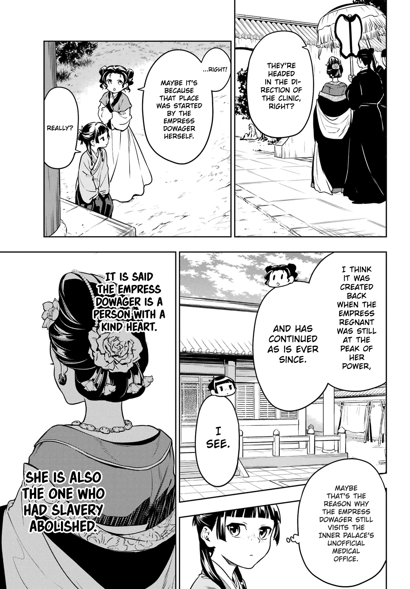 Kusuriya no Hitorigoto Chapter 55.2 page 7 - Chapter 55.2: Empress Dowager (Part 2)