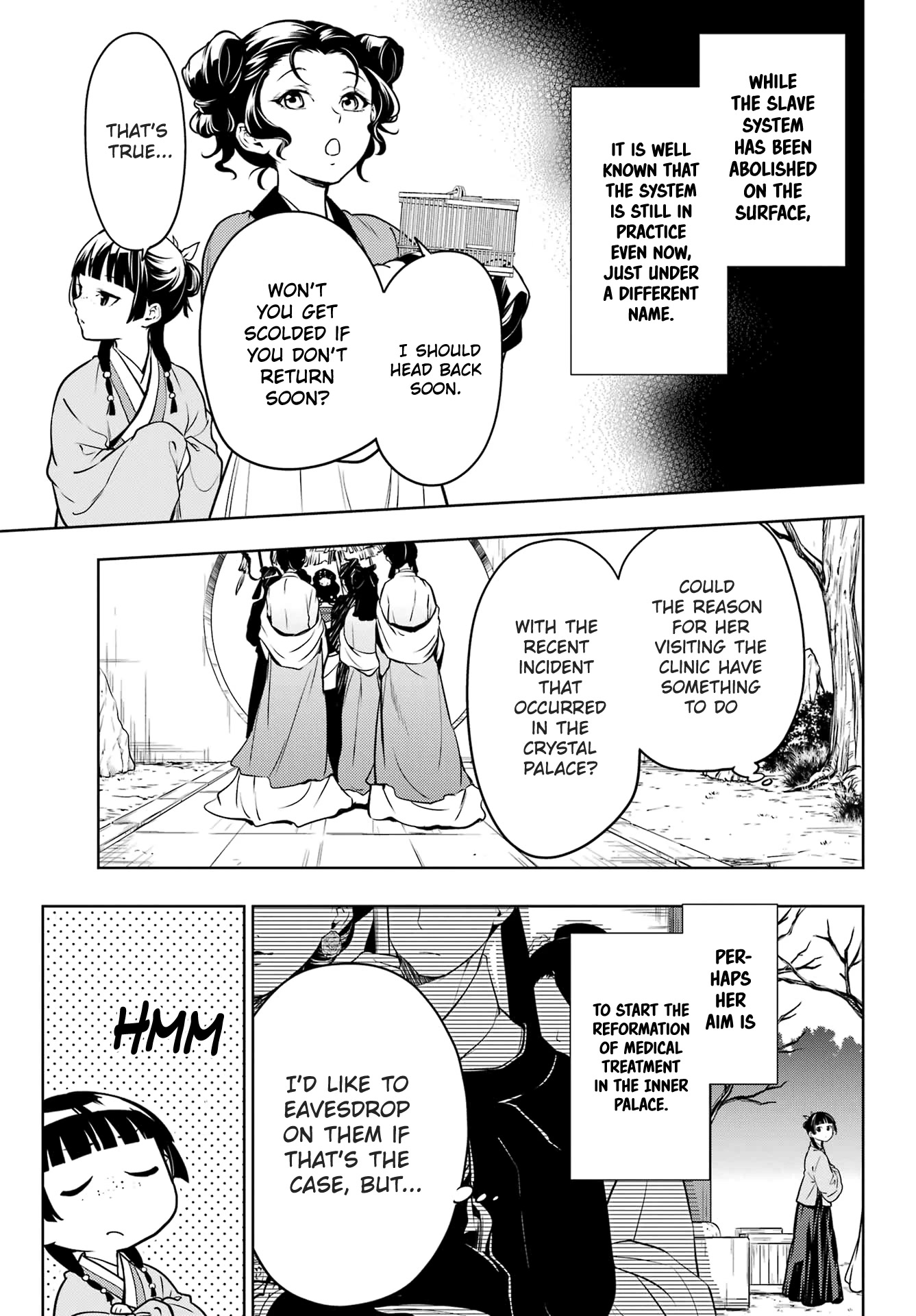 Kusuriya no Hitorigoto Chapter 55.2 page 9 - Chapter 55.2: Empress Dowager (Part 2)
