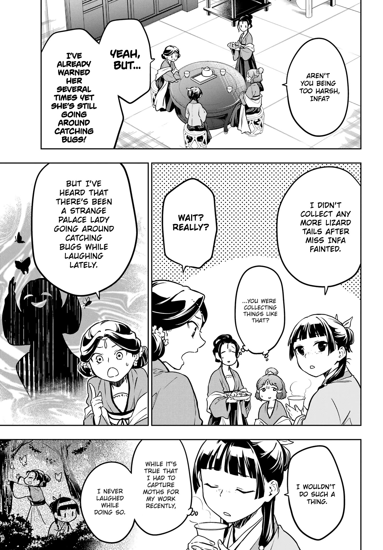 Kusuriya no Hitorigoto Chapter 55 page 17 - Chapter 55: Empress Dowager (Part 1)