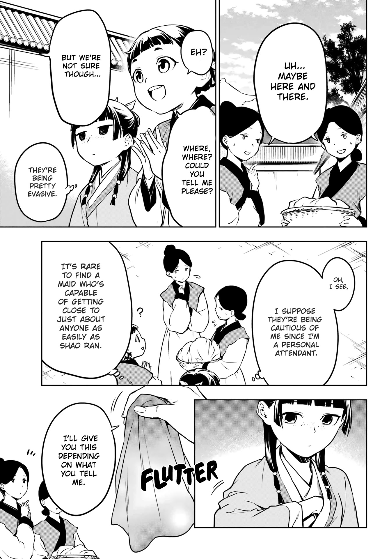 Kusuriya no Hitorigoto Chapter 55 page 19 - Chapter 55: Empress Dowager (Part 1)