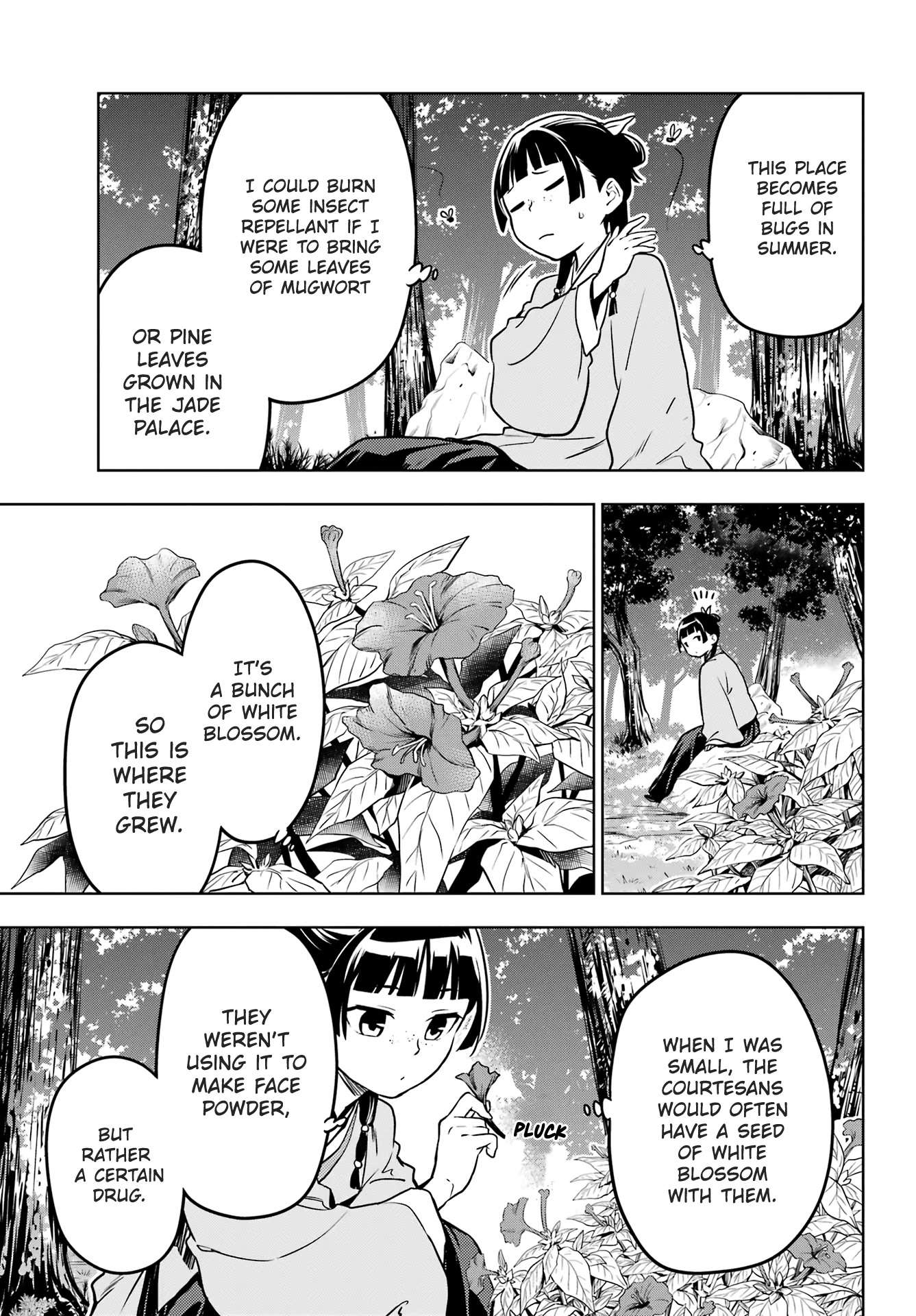 Kusuriya no Hitorigoto Chapter 55 page 21 - Chapter 55: Empress Dowager (Part 1)