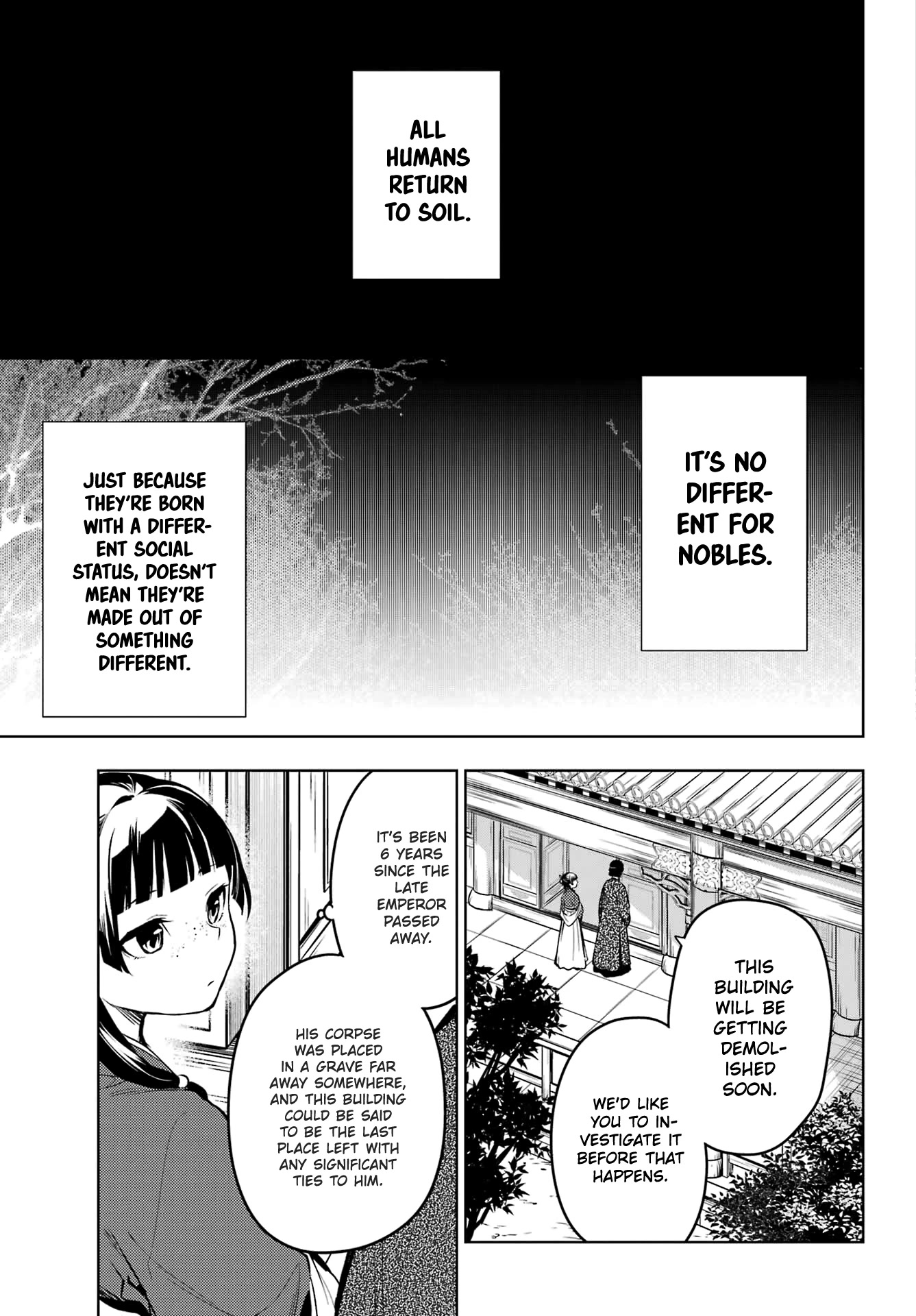 Kusuriya no Hitorigoto Chapter 56 page 10 - Chapter 56: His Former Majesty (Part 1)
