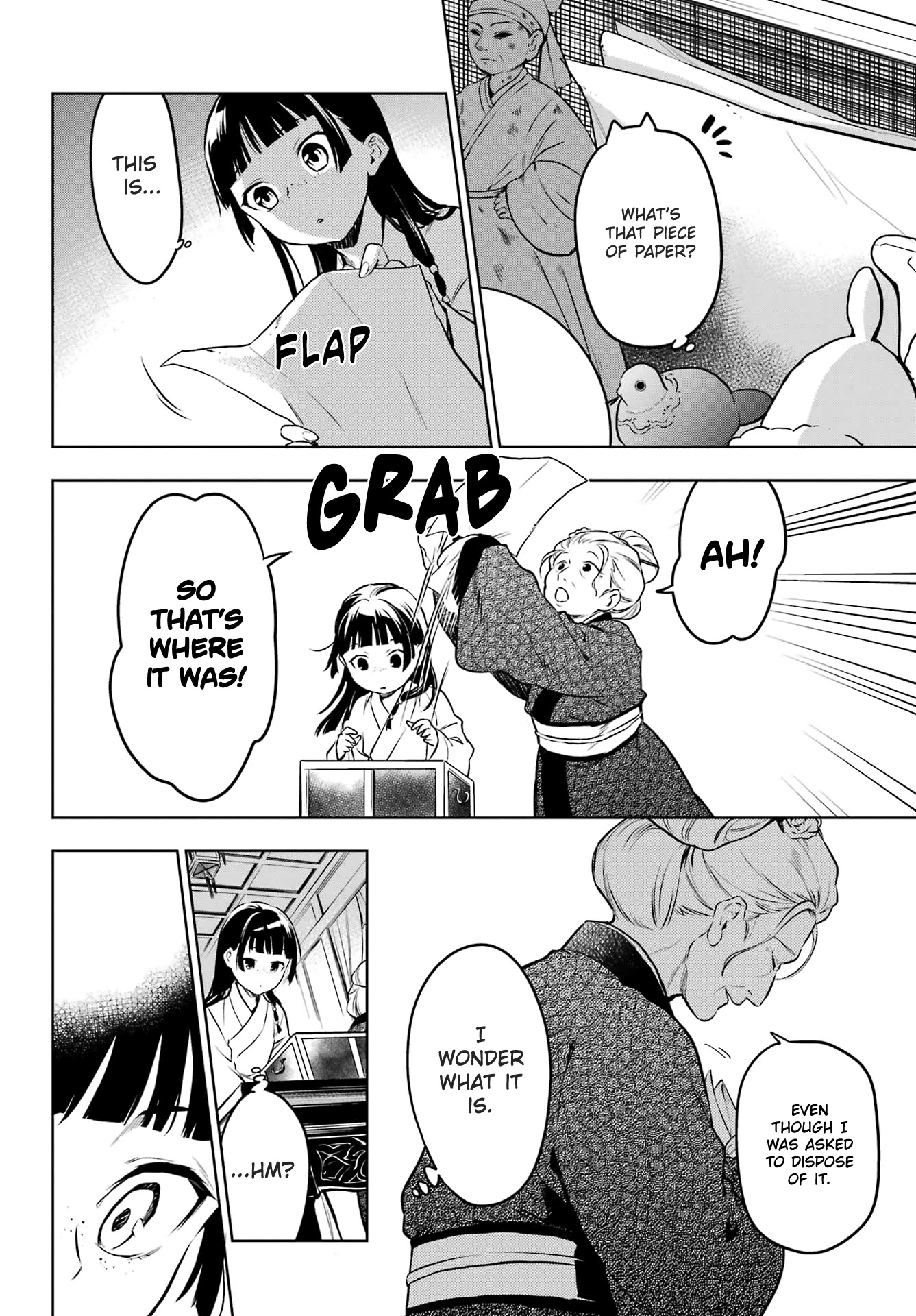 Kusuriya no Hitorigoto Chapter 56 page 21 - Chapter 56: His Former Majesty (Part 1)