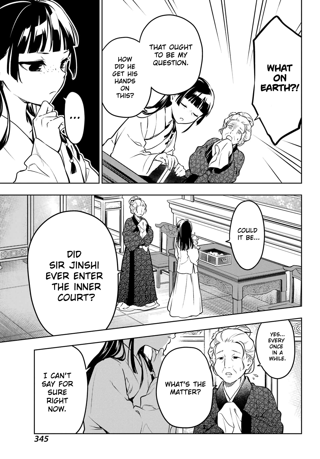 Kusuriya no Hitorigoto Chapter 56 page 24 - Chapter 56: His Former Majesty (Part 1)