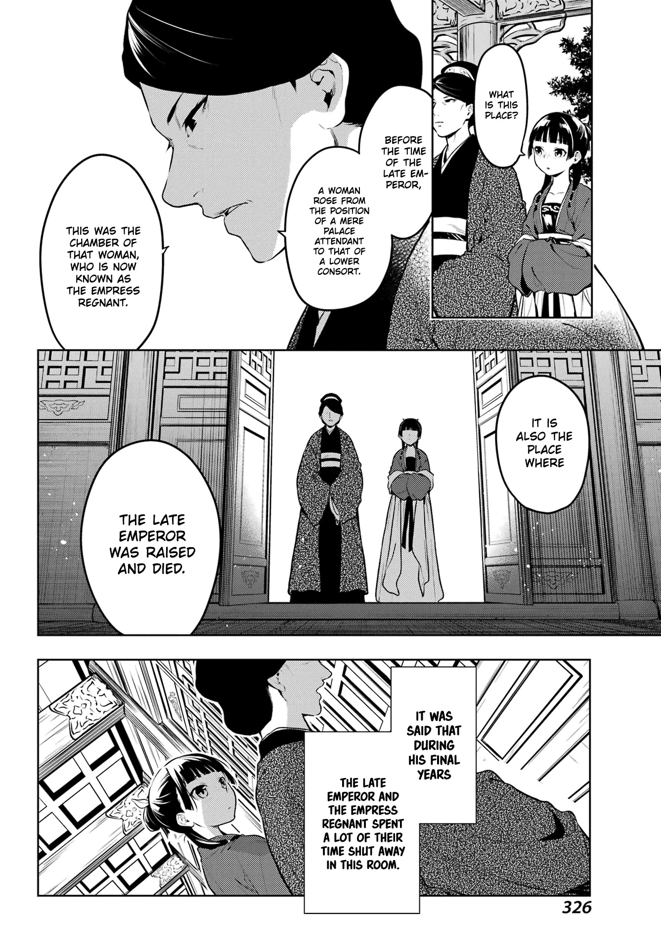 Kusuriya no Hitorigoto Chapter 56 page 5 - Chapter 56: His Former Majesty (Part 1)