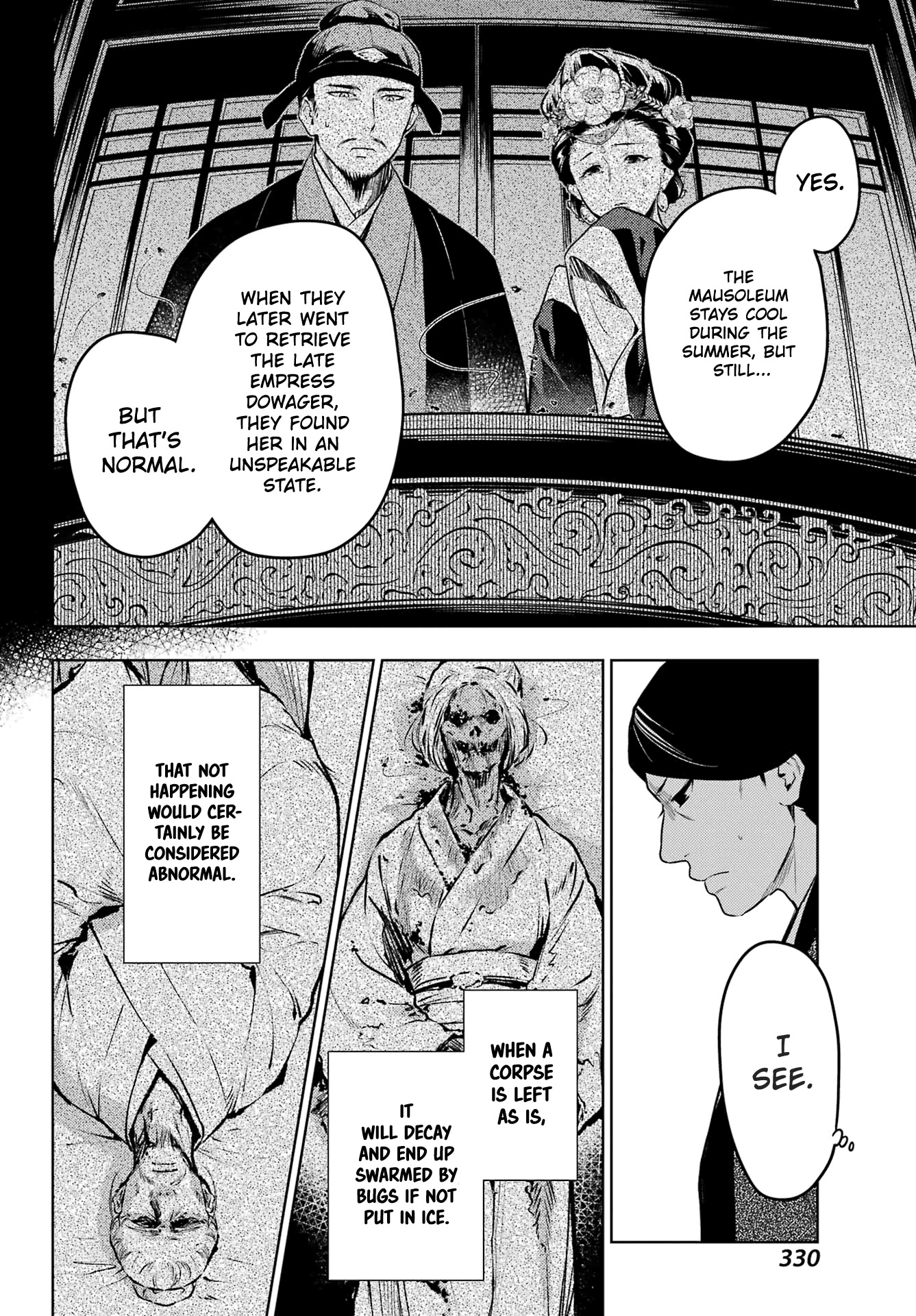 Kusuriya no Hitorigoto Chapter 56 page 9 - Chapter 56: His Former Majesty (Part 1)