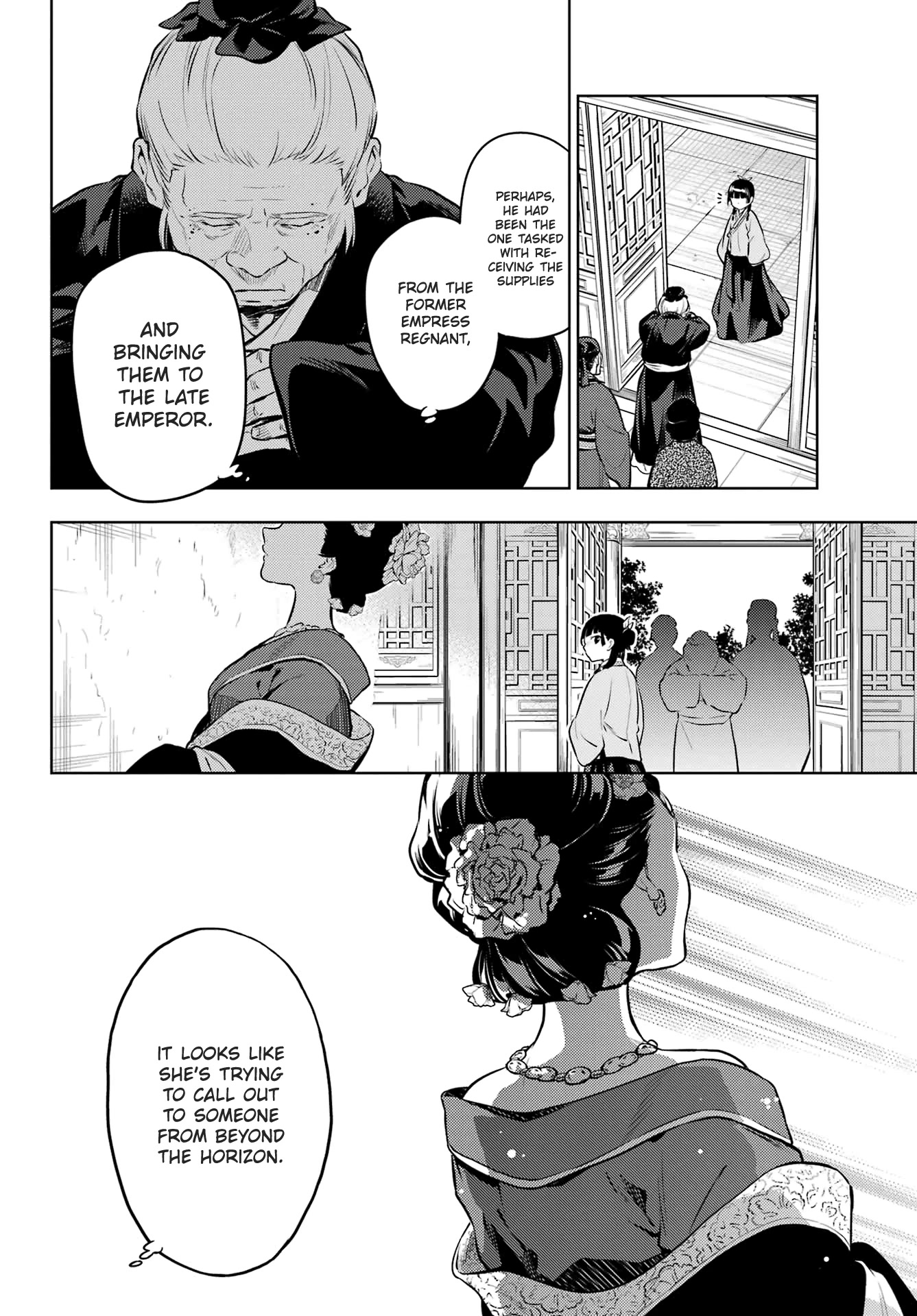 Kusuriya no Hitorigoto Chapter 57 page 25 - Chapter 57: The Late Emperor (Part 2)