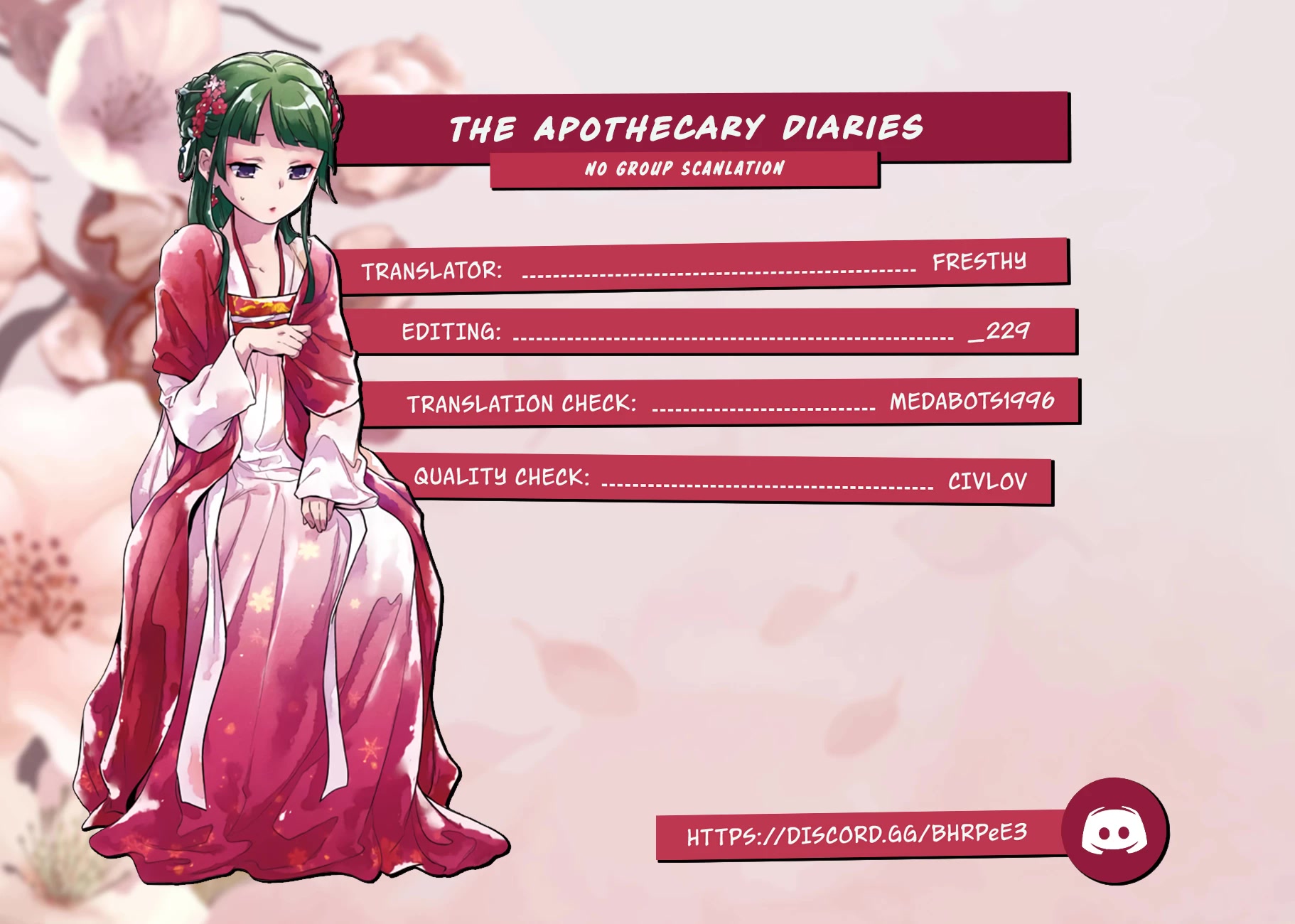 Kusuriya no Hitorigoto Chapter 57 page 27 - Chapter 57: The Late Emperor (Part 2)