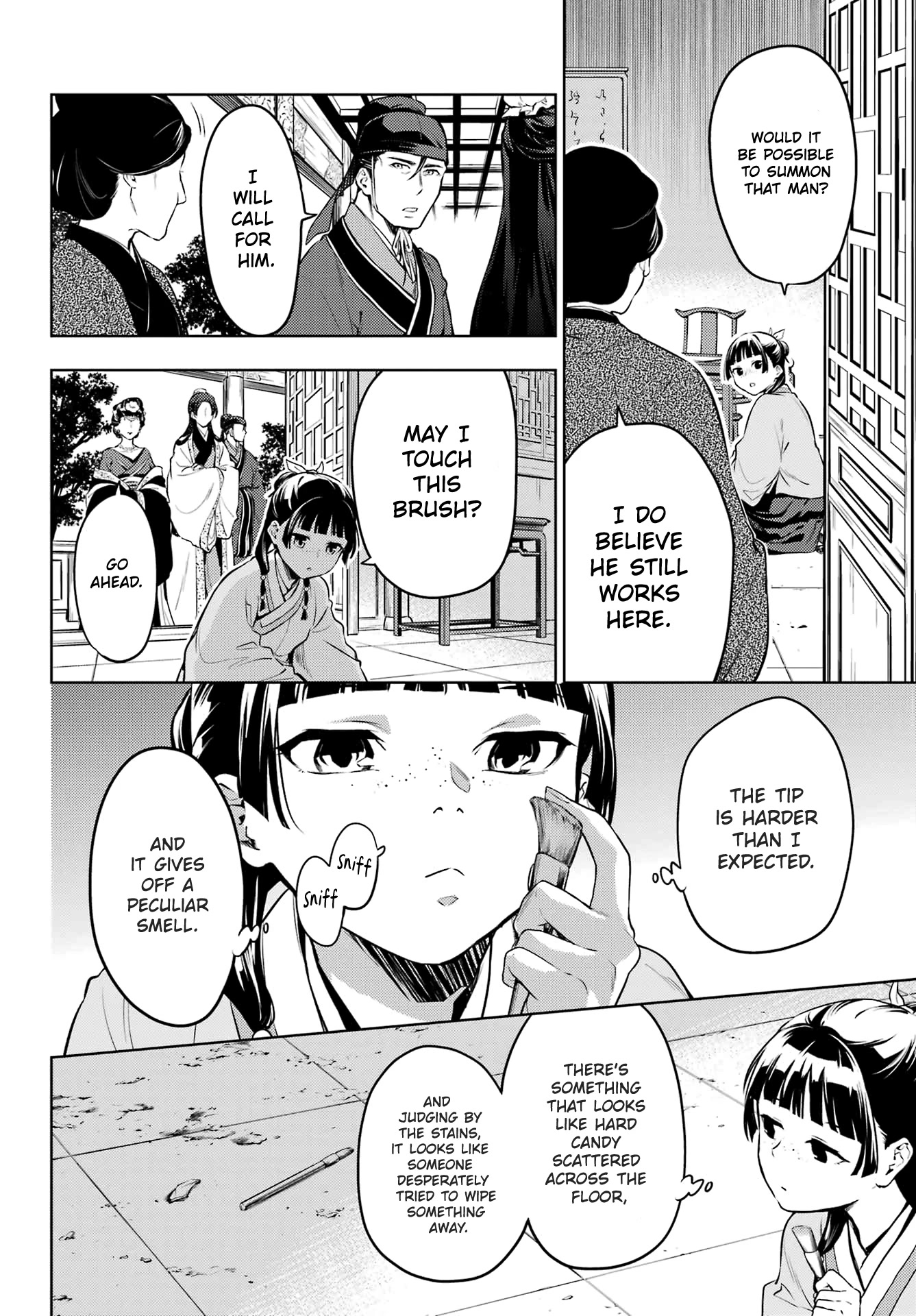 Kusuriya no Hitorigoto Chapter 57 page 6 - Chapter 57: The Late Emperor (Part 2)