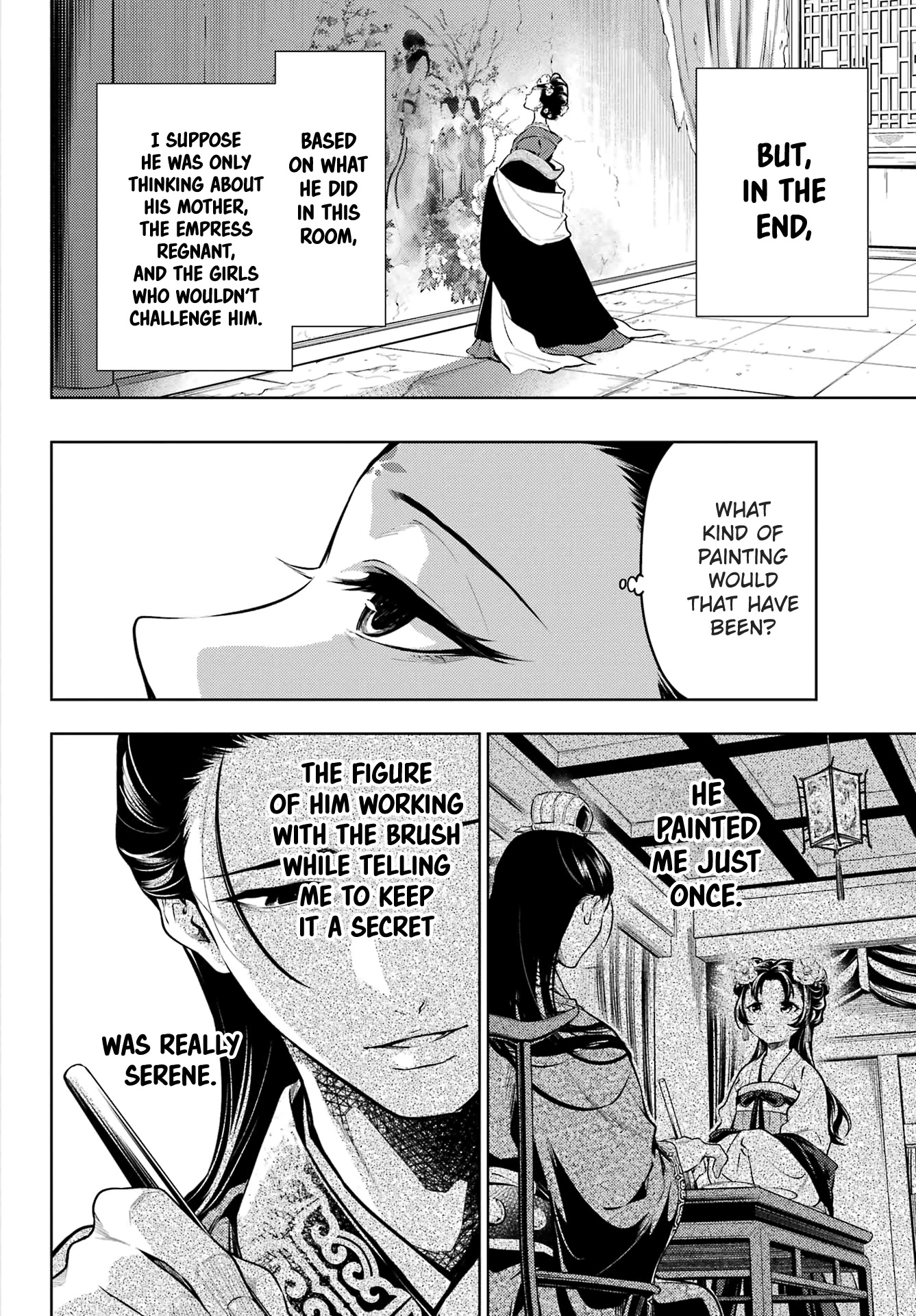 Kusuriya no Hitorigoto Chapter 58 page 15 - Chapter 58: His Former Majesty (Part 3)