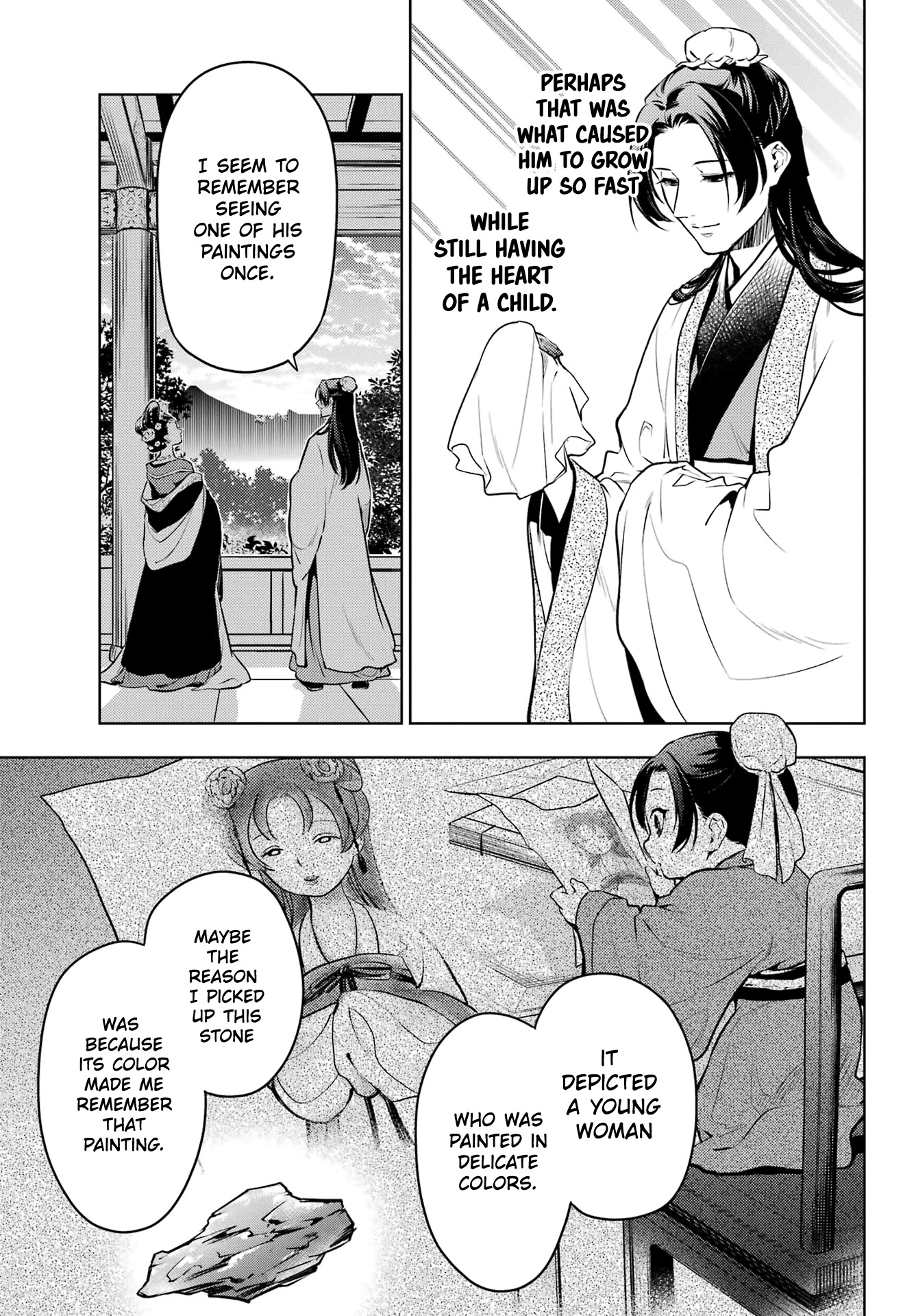 Kusuriya no Hitorigoto Chapter 58 page 20 - Chapter 58: His Former Majesty (Part 3)