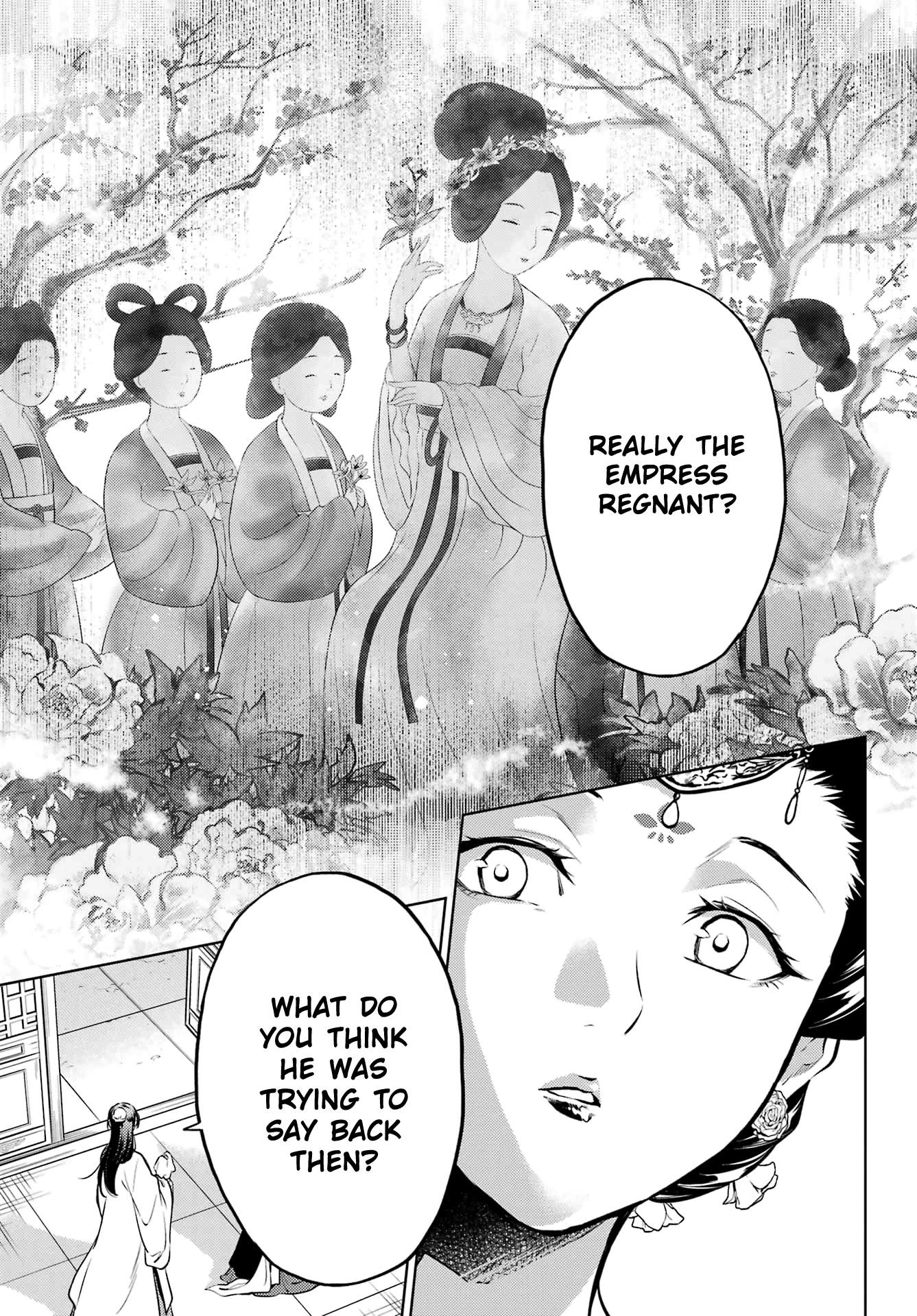 Kusuriya no Hitorigoto Chapter 58 page 22 - Chapter 58: His Former Majesty (Part 3)