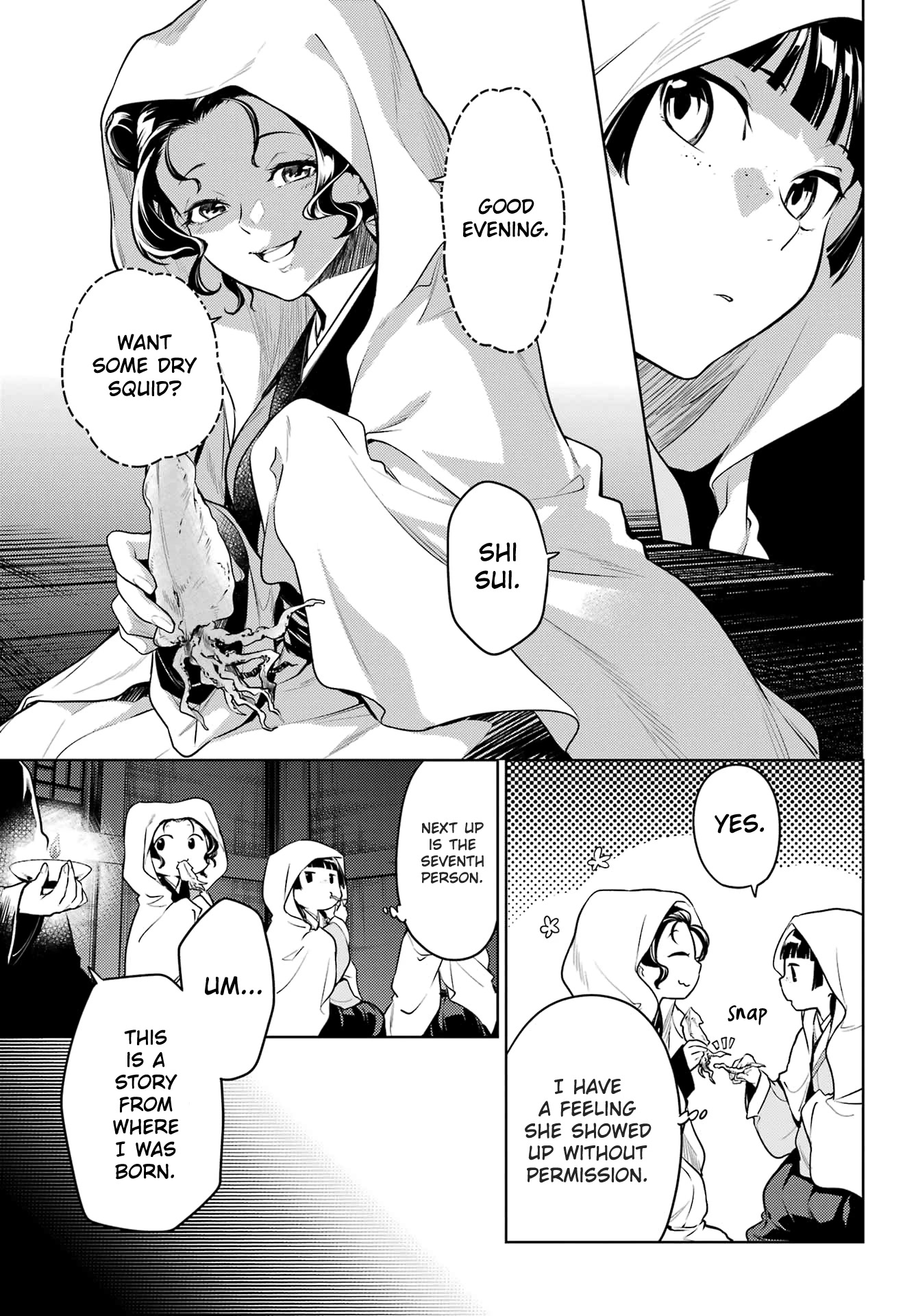 Kusuriya no Hitorigoto Chapter 59 page 13 - Chapter 59: Ghost Story (Part 1)