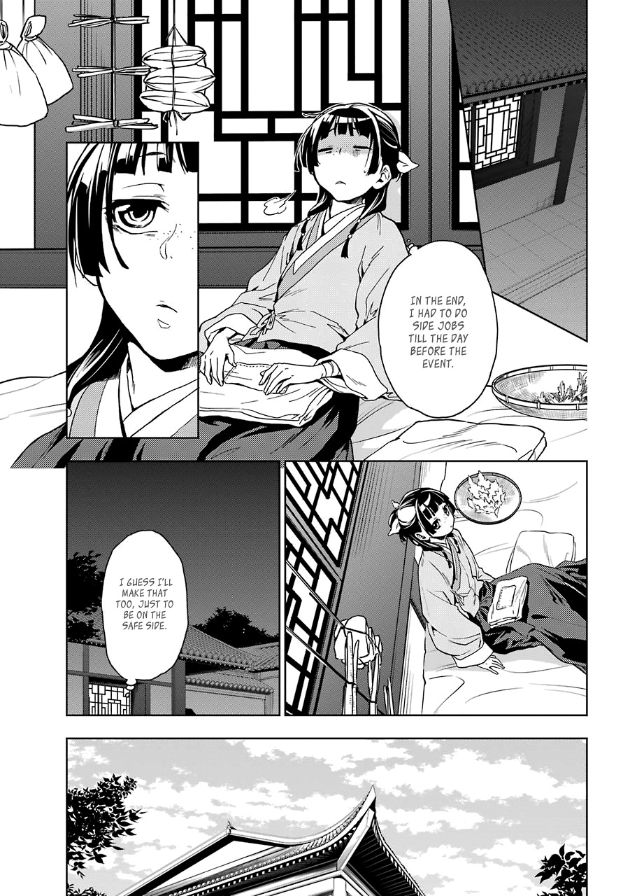 Kusuriya no Hitorigoto Chapter 6 page 17 - Chapter 6: GARDEN PARTY (PART 1)