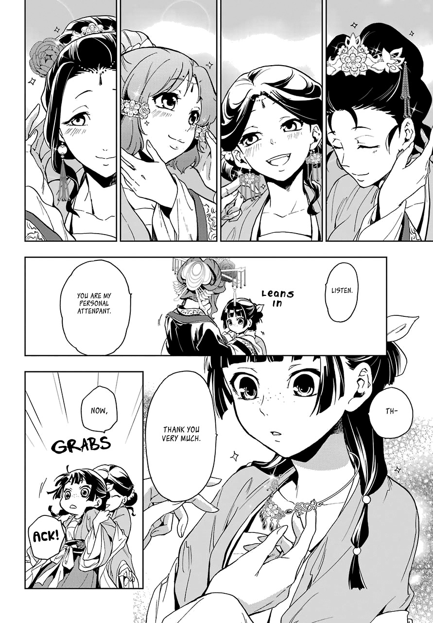 Kusuriya no Hitorigoto Chapter 6 page 20 - Chapter 6: GARDEN PARTY (PART 1)
