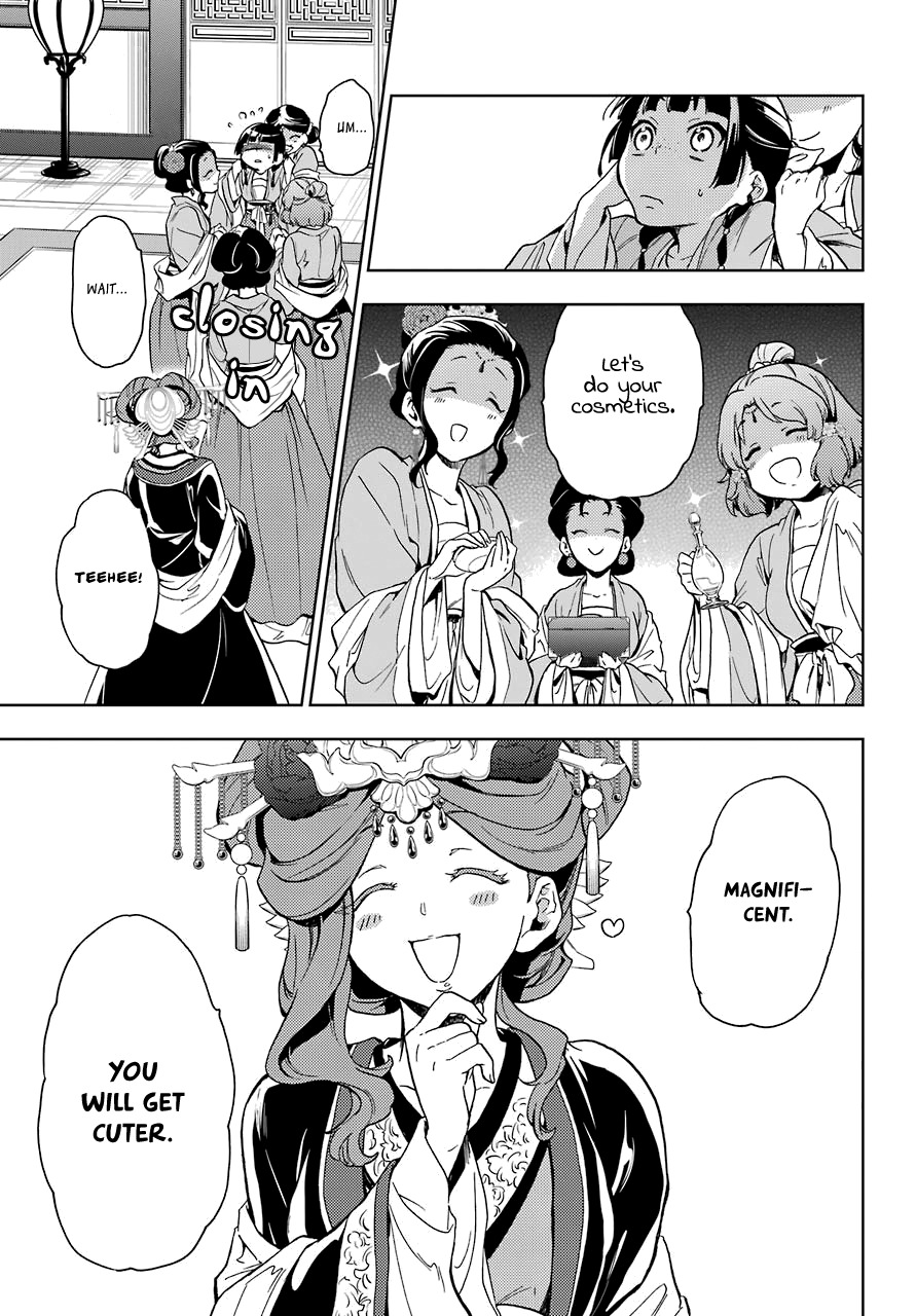 Kusuriya no Hitorigoto Chapter 6 page 21 - Chapter 6: GARDEN PARTY (PART 1)