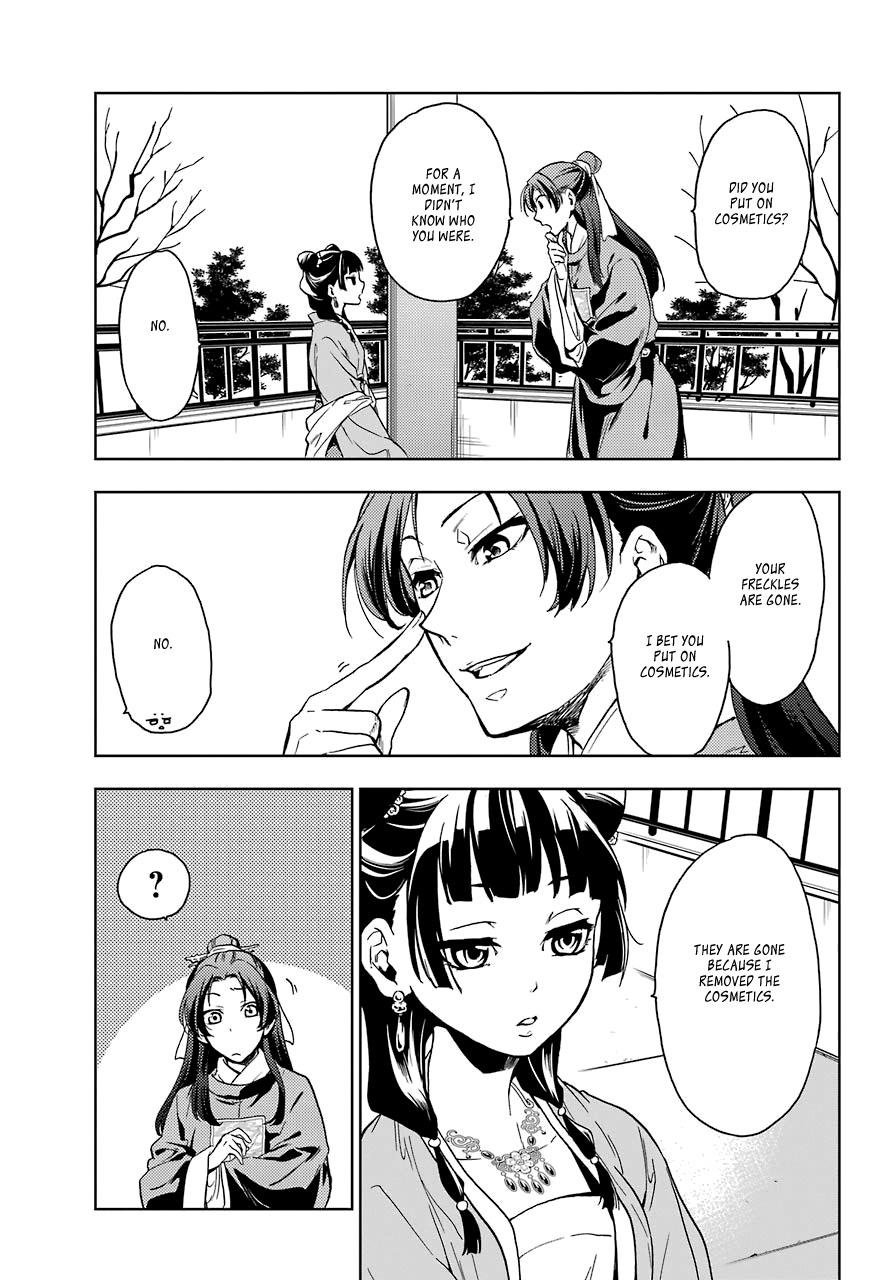 Kusuriya no Hitorigoto Chapter 6 page 27 - Chapter 6: GARDEN PARTY (PART 1)