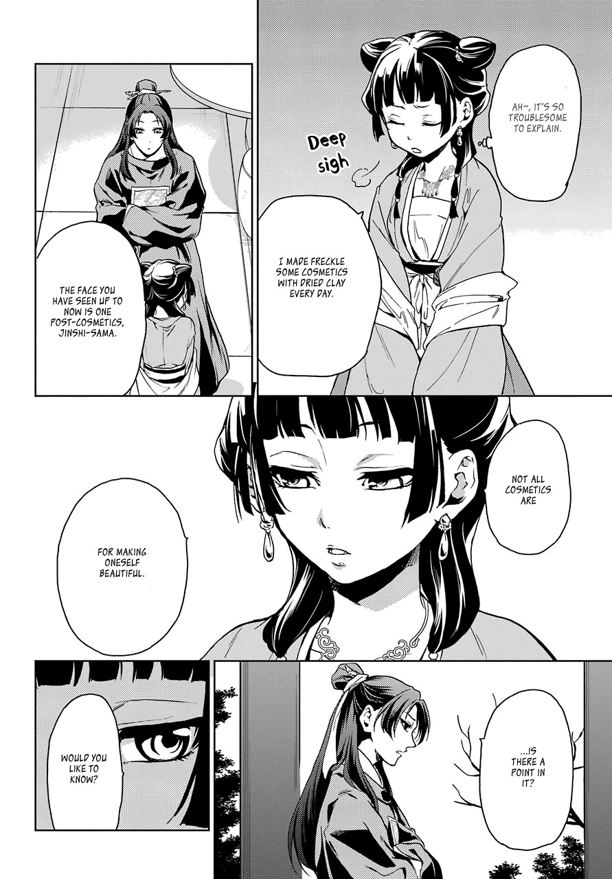 Kusuriya no Hitorigoto Chapter 6 page 28 - Chapter 6: GARDEN PARTY (PART 1)