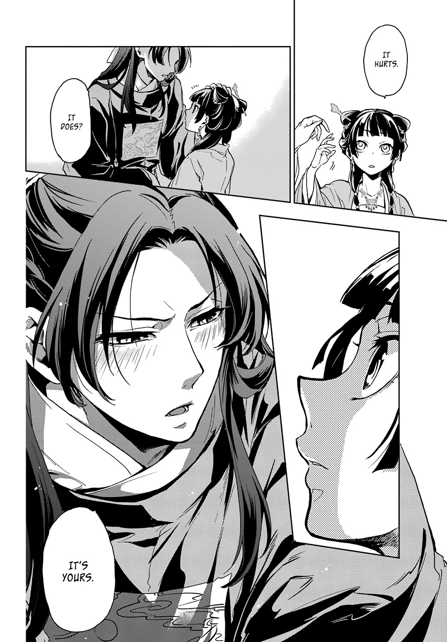 Kusuriya no Hitorigoto Chapter 6 page 34 - Chapter 6: GARDEN PARTY (PART 1)