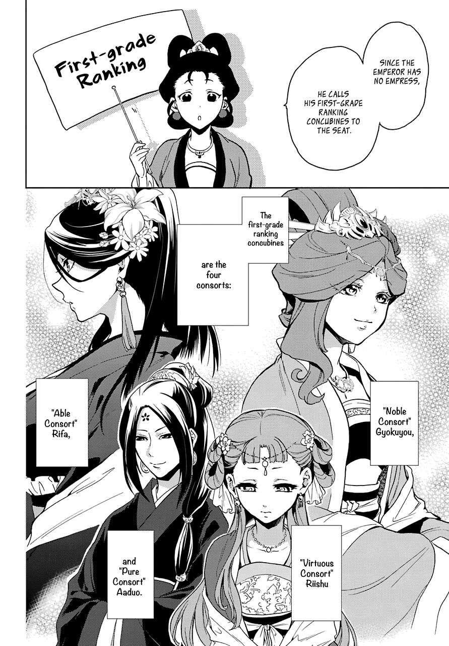 Kusuriya no Hitorigoto Chapter 6 page 8 - Chapter 6: GARDEN PARTY (PART 1)