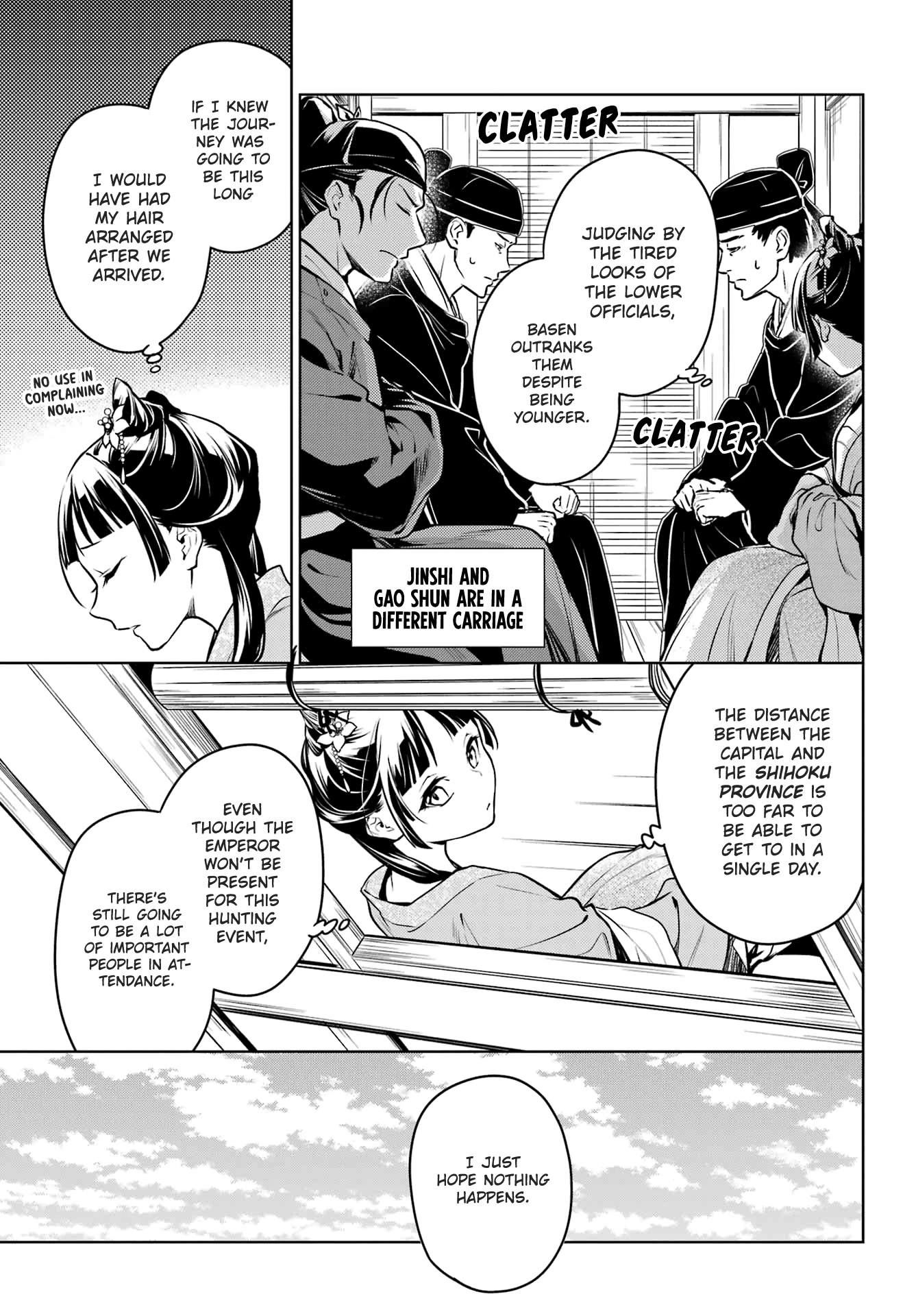 Kusuriya no Hitorigoto Chapter 60 page 14 - Chapter 60: Summer Retreat