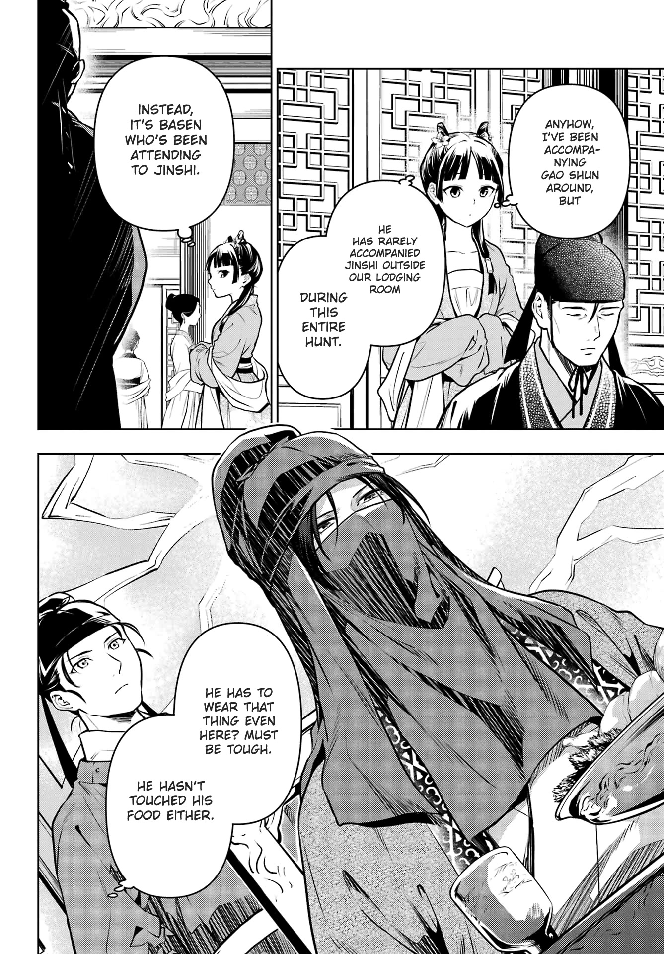 Kusuriya no Hitorigoto Chapter 61 page 12 - Chapter 61: The Hunt (Part 1)