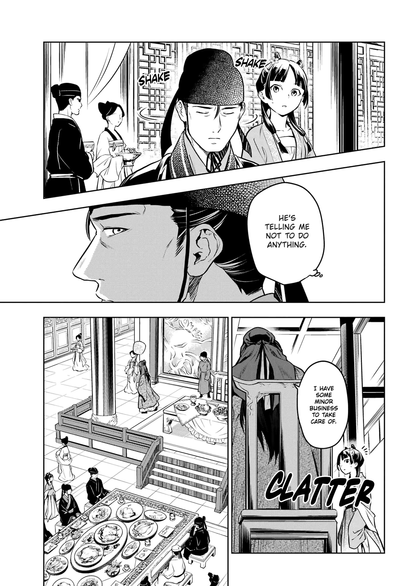 Kusuriya no Hitorigoto Chapter 61 page 15 - Chapter 61: The Hunt (Part 1)