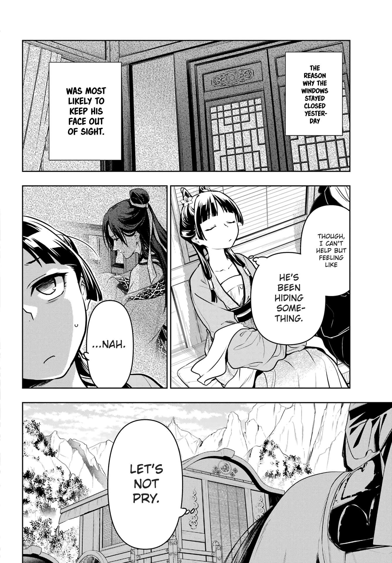 Kusuriya no Hitorigoto Chapter 61 page 2 - Chapter 61: The Hunt (Part 1)