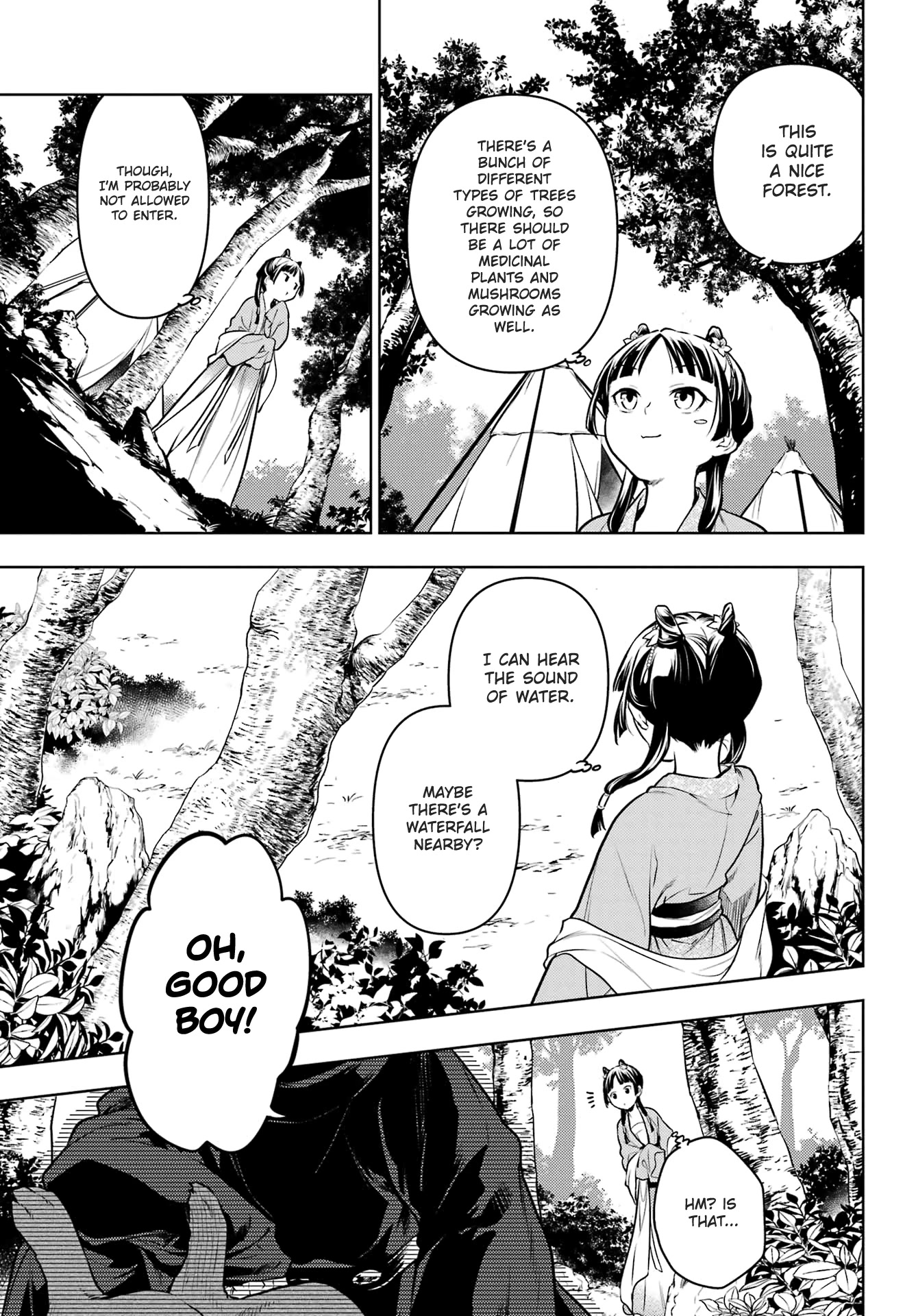 Kusuriya no Hitorigoto Chapter 61 page 5 - Chapter 61: The Hunt (Part 1)