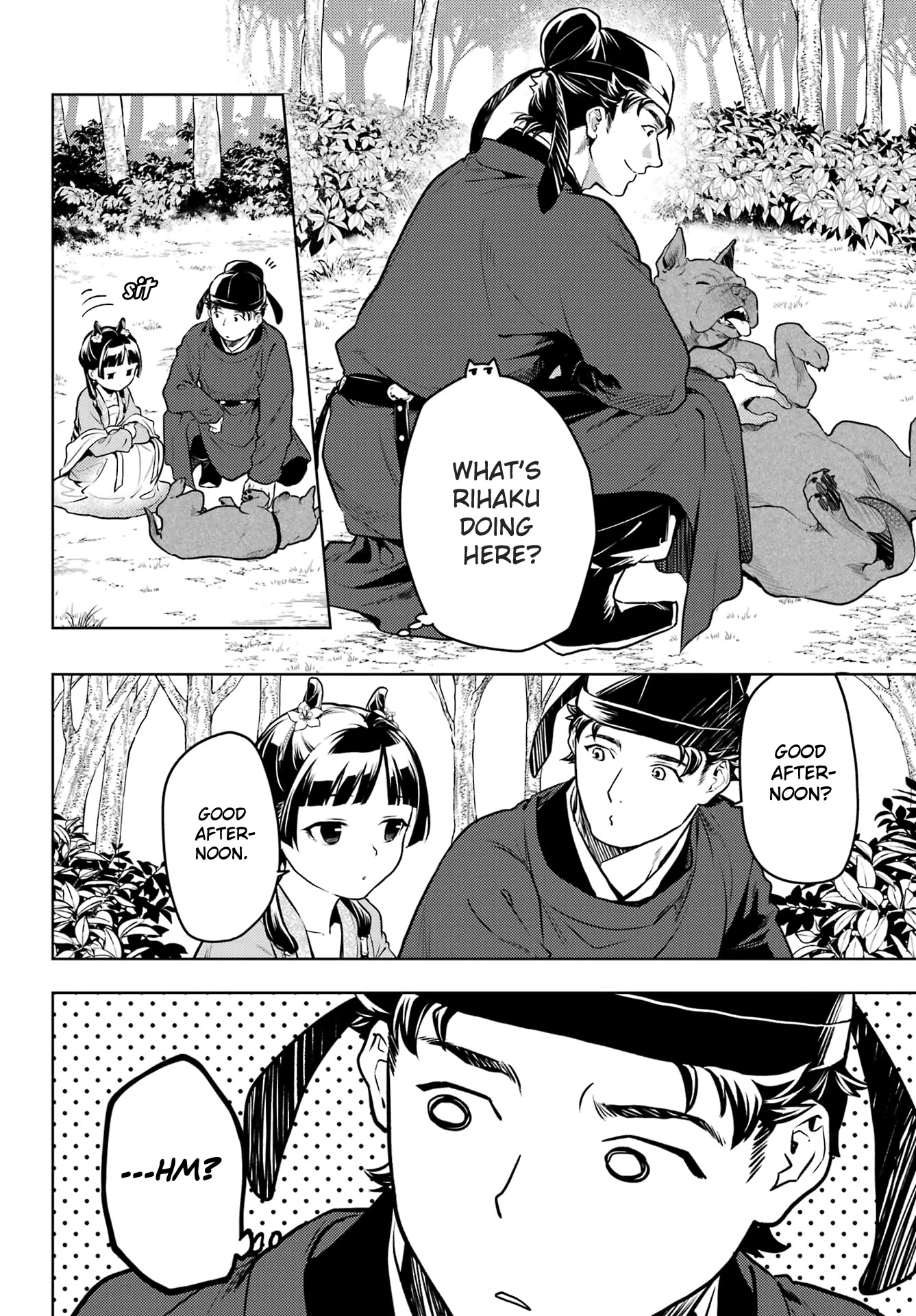 Kusuriya no Hitorigoto Chapter 61 page 6 - Chapter 61: The Hunt (Part 1)