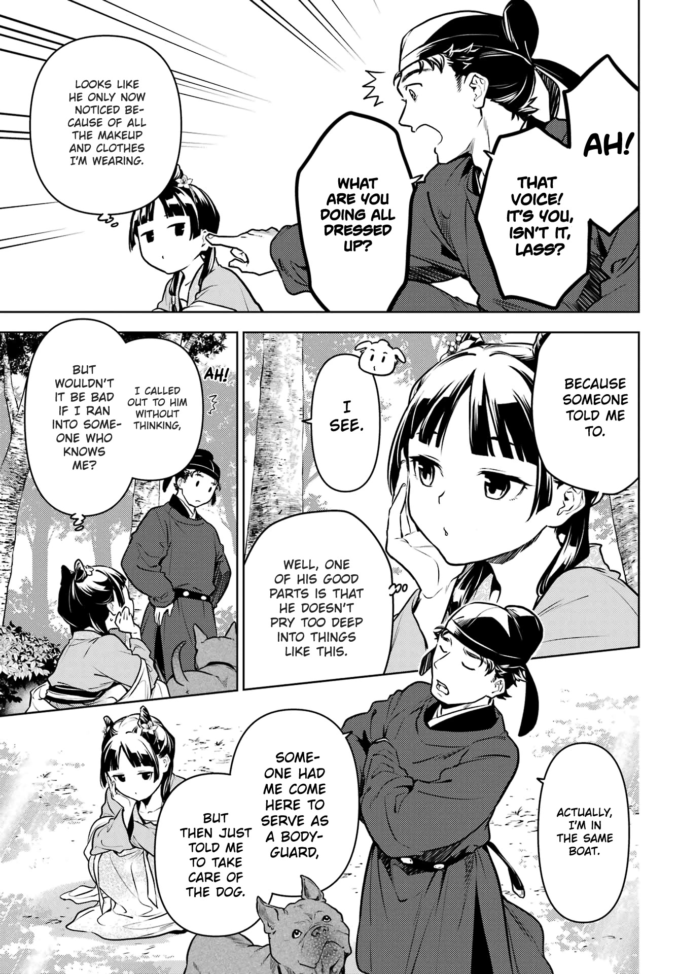 Kusuriya no Hitorigoto Chapter 61 page 7 - Chapter 61: The Hunt (Part 1)