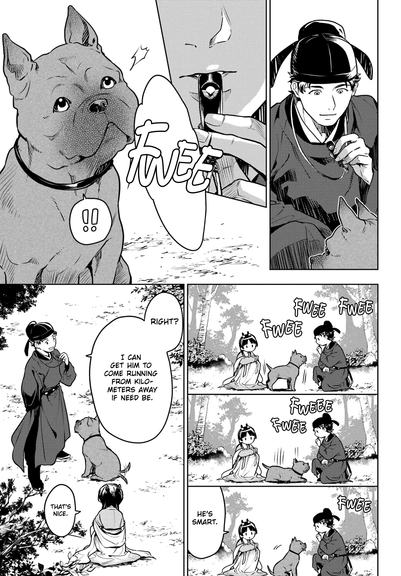 Kusuriya no Hitorigoto Chapter 61 page 9 - Chapter 61: The Hunt (Part 1)