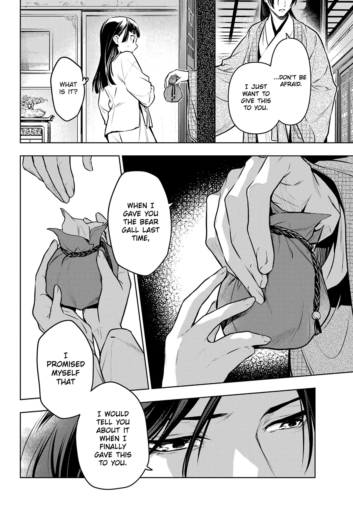 Kusuriya no Hitorigoto Chapter 64 page 11 - Chapter 64: The Masked Gentleman