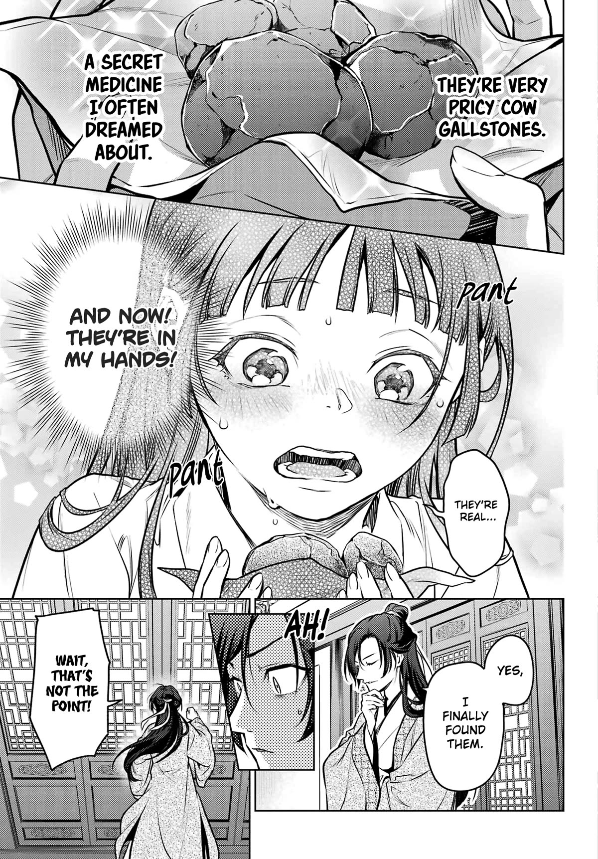 Kusuriya no Hitorigoto Chapter 64 page 14 - Chapter 64: The Masked Gentleman