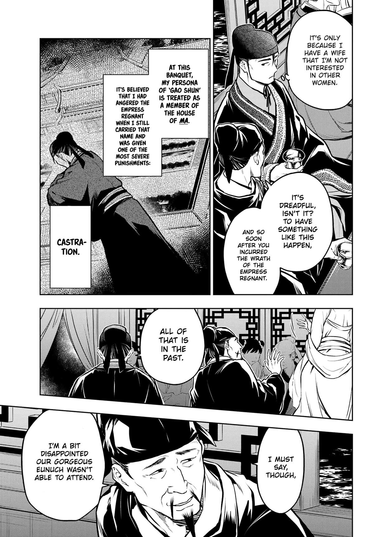 Kusuriya no Hitorigoto Chapter 64 page 22 - Chapter 64: The Masked Gentleman