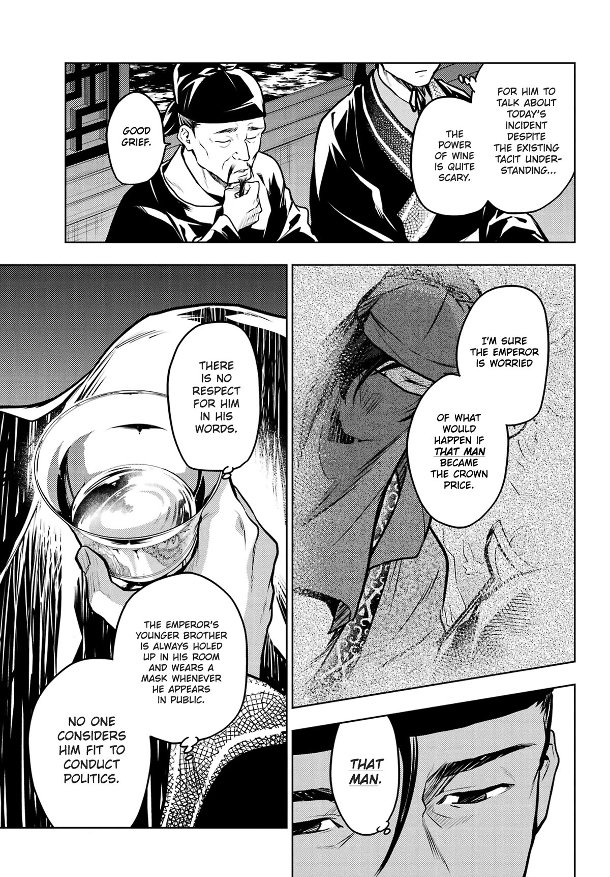Kusuriya no Hitorigoto Chapter 64 page 24 - Chapter 64: The Masked Gentleman