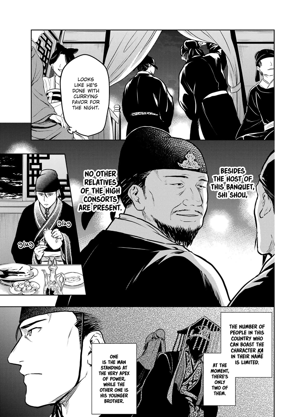 Kusuriya no Hitorigoto Chapter 64 page 28 - Chapter 64: The Masked Gentleman