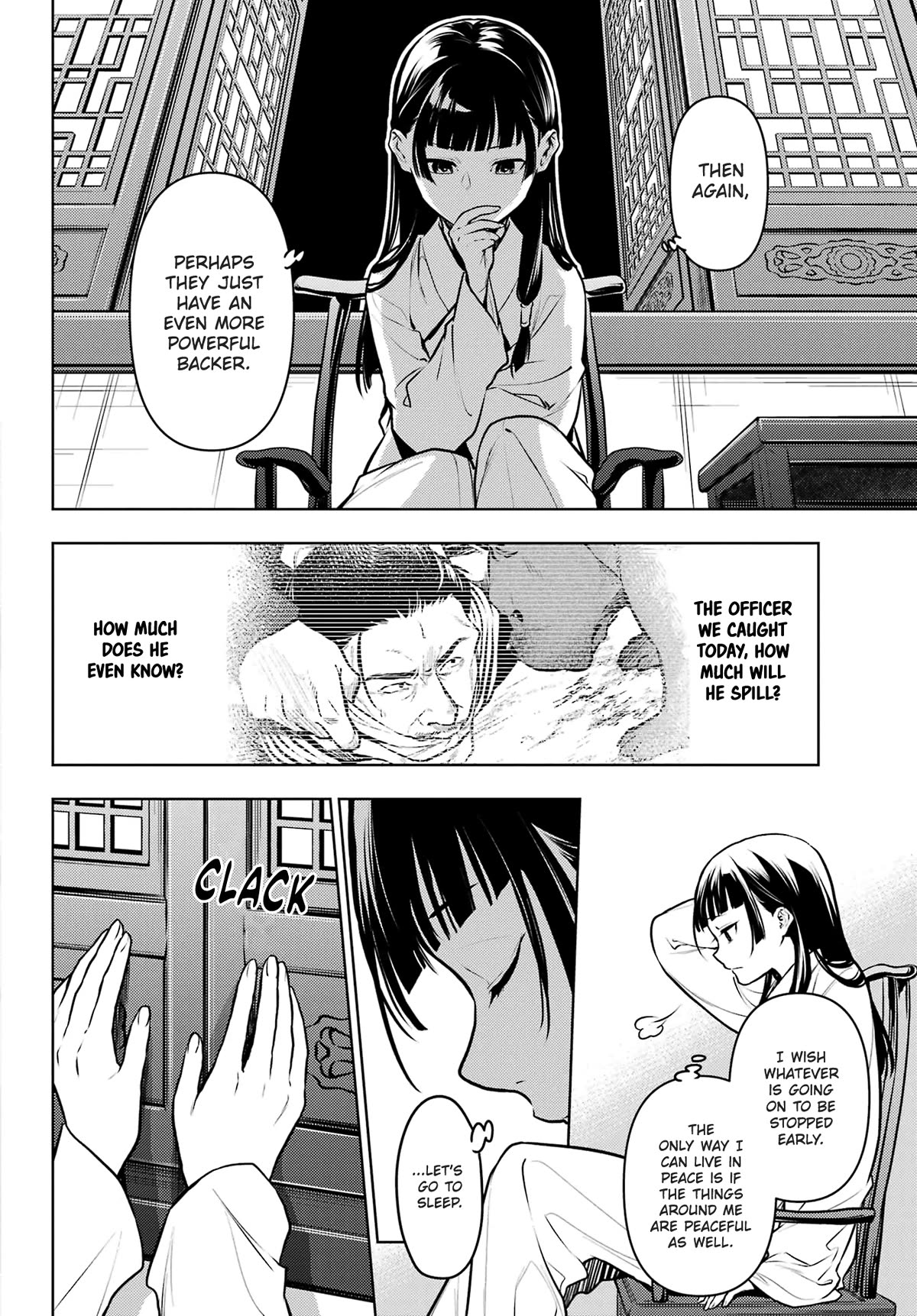 Kusuriya no Hitorigoto Chapter 64 page 3 - Chapter 64: The Masked Gentleman