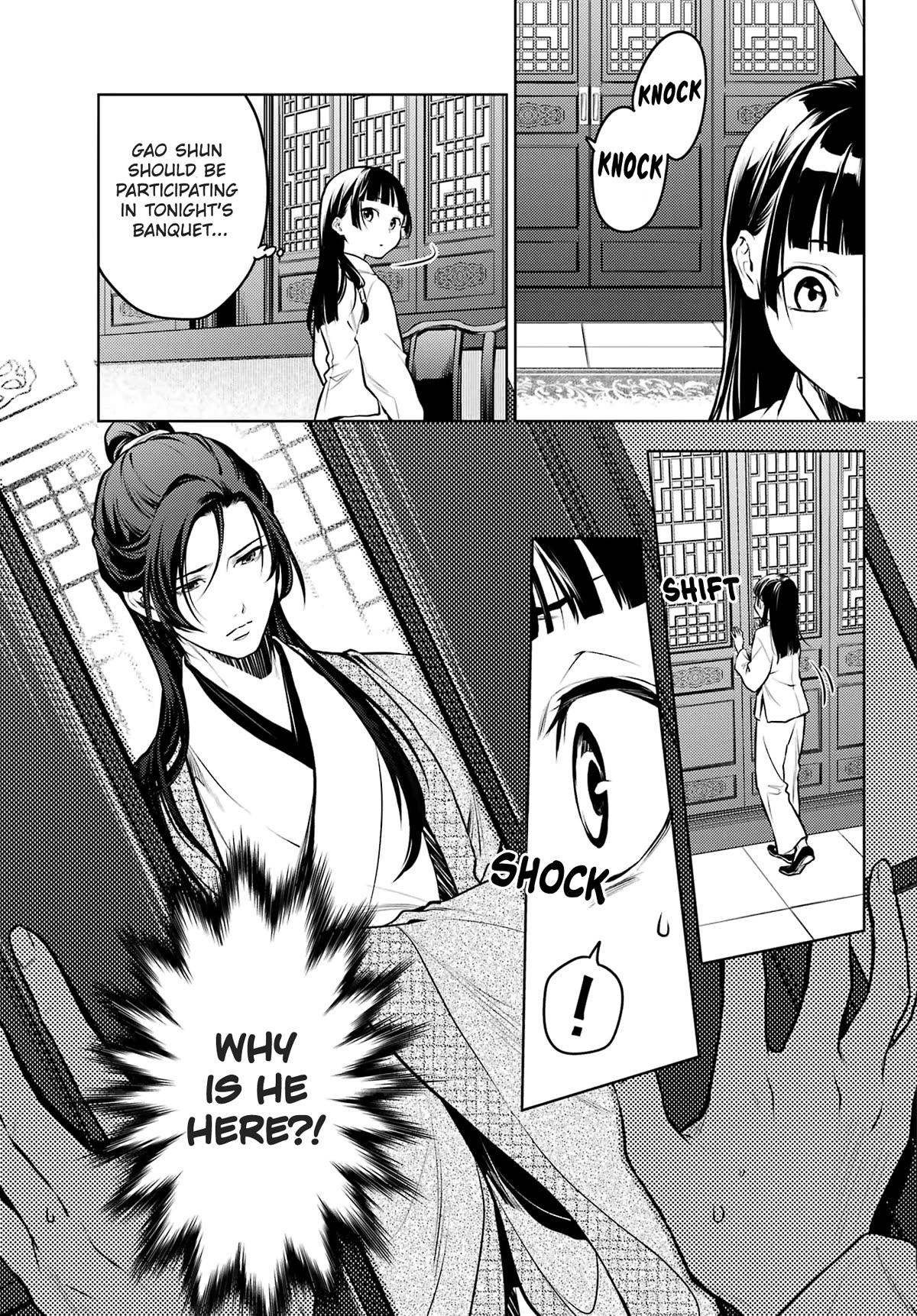 Kusuriya no Hitorigoto Chapter 64 page 4 - Chapter 64: The Masked Gentleman