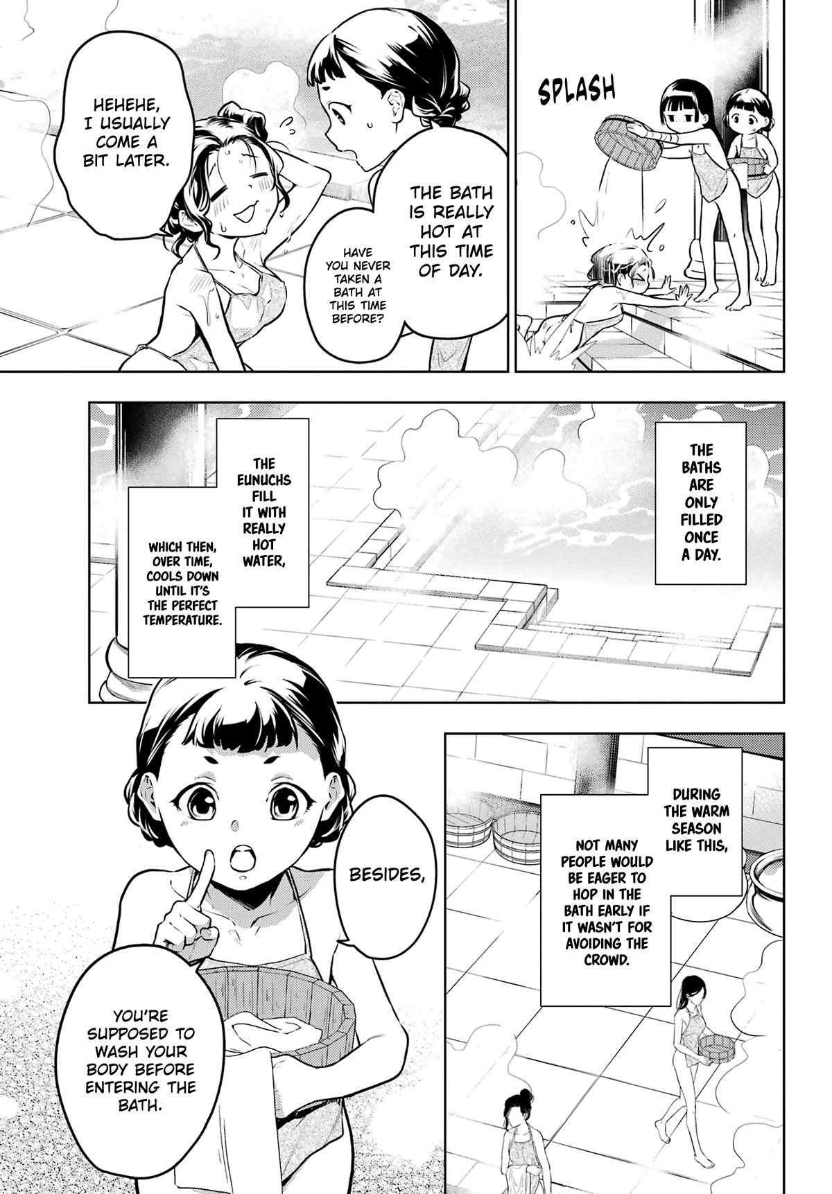Kusuriya no Hitorigoto Chapter 65 page 10 - Chapter 65: The Bath