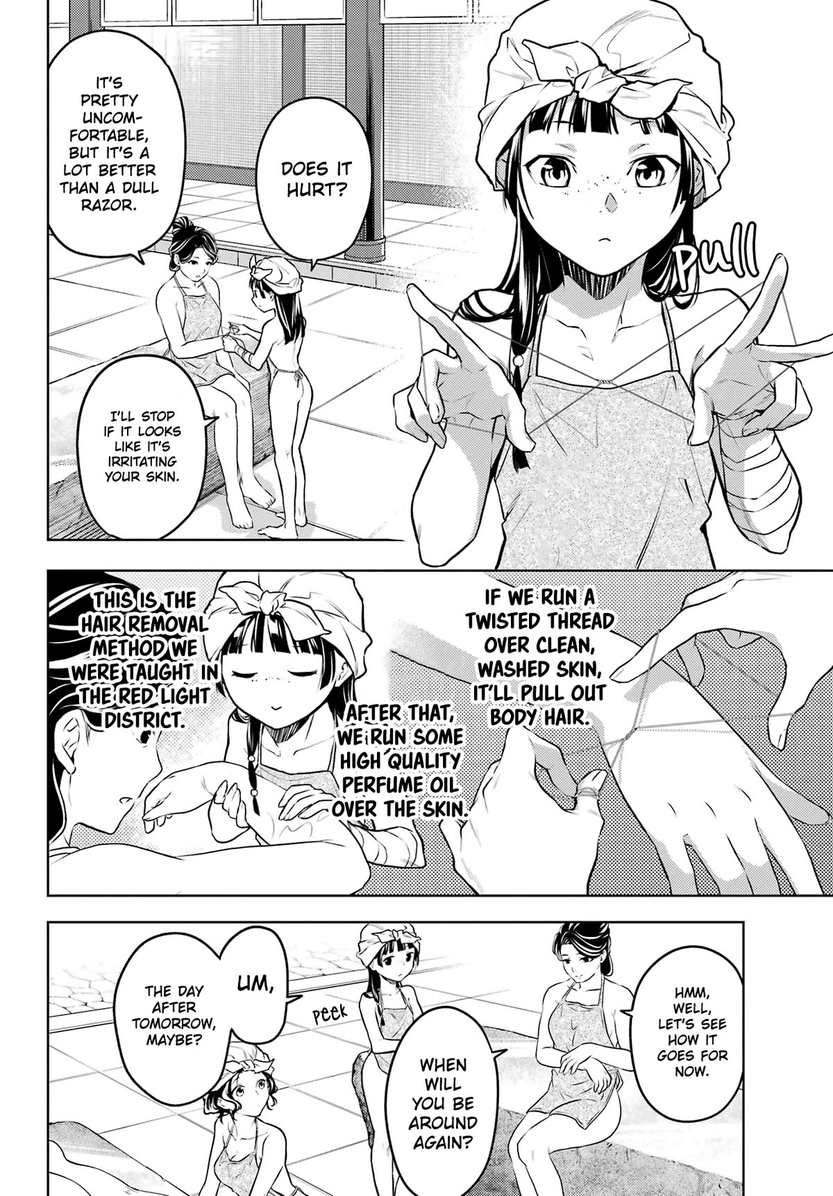 Kusuriya no Hitorigoto Chapter 65 page 17 - Chapter 65: The Bath