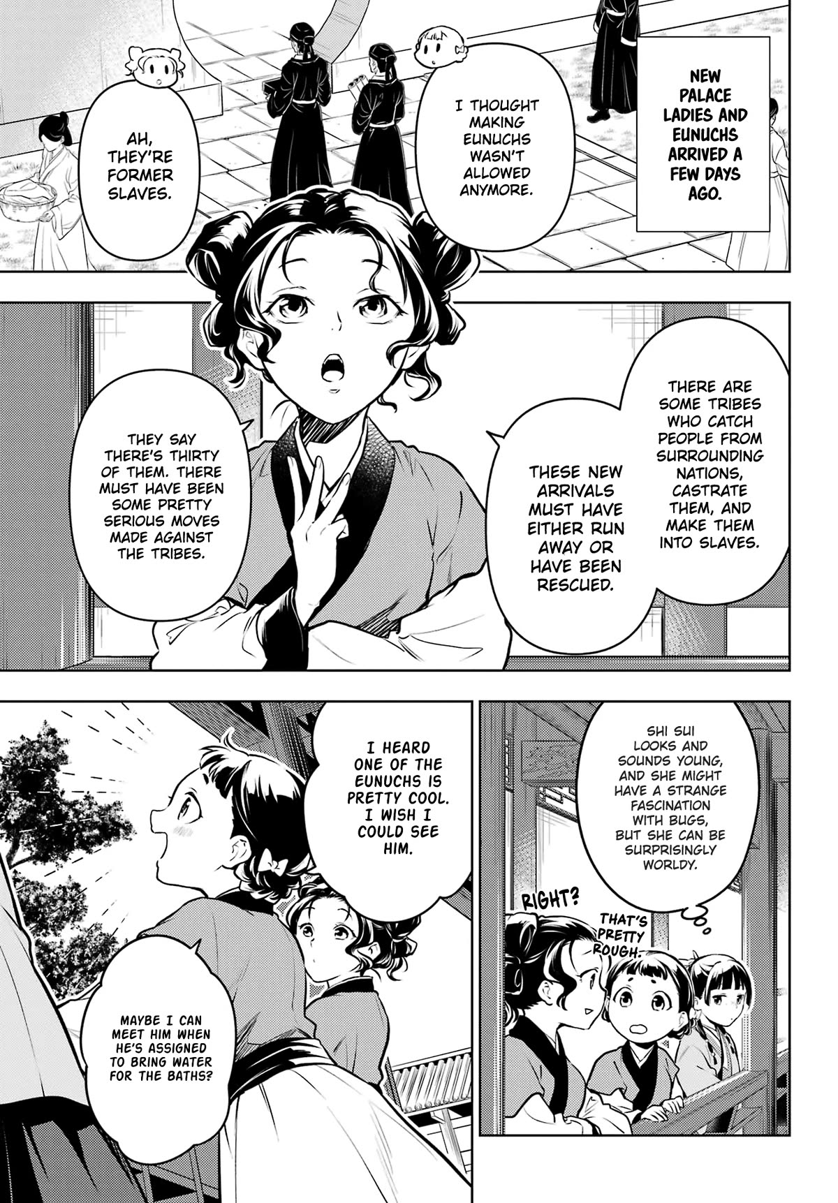 Kusuriya no Hitorigoto Chapter 65 page 24 - Chapter 65: The Bath